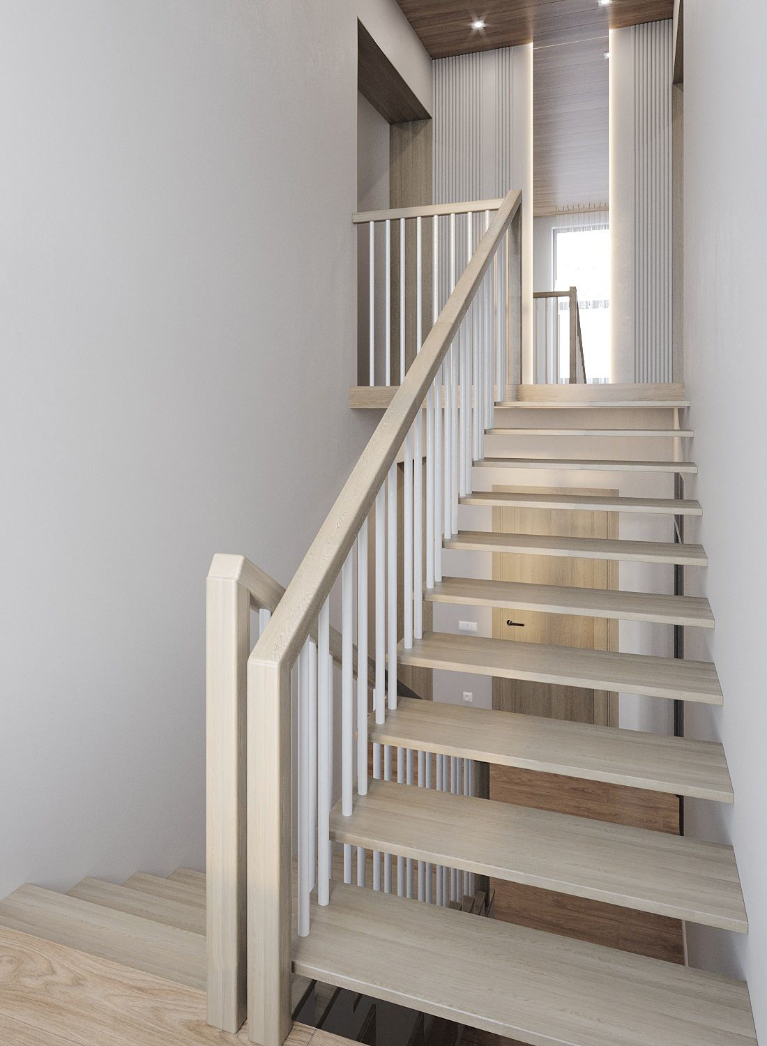 Wood & gray