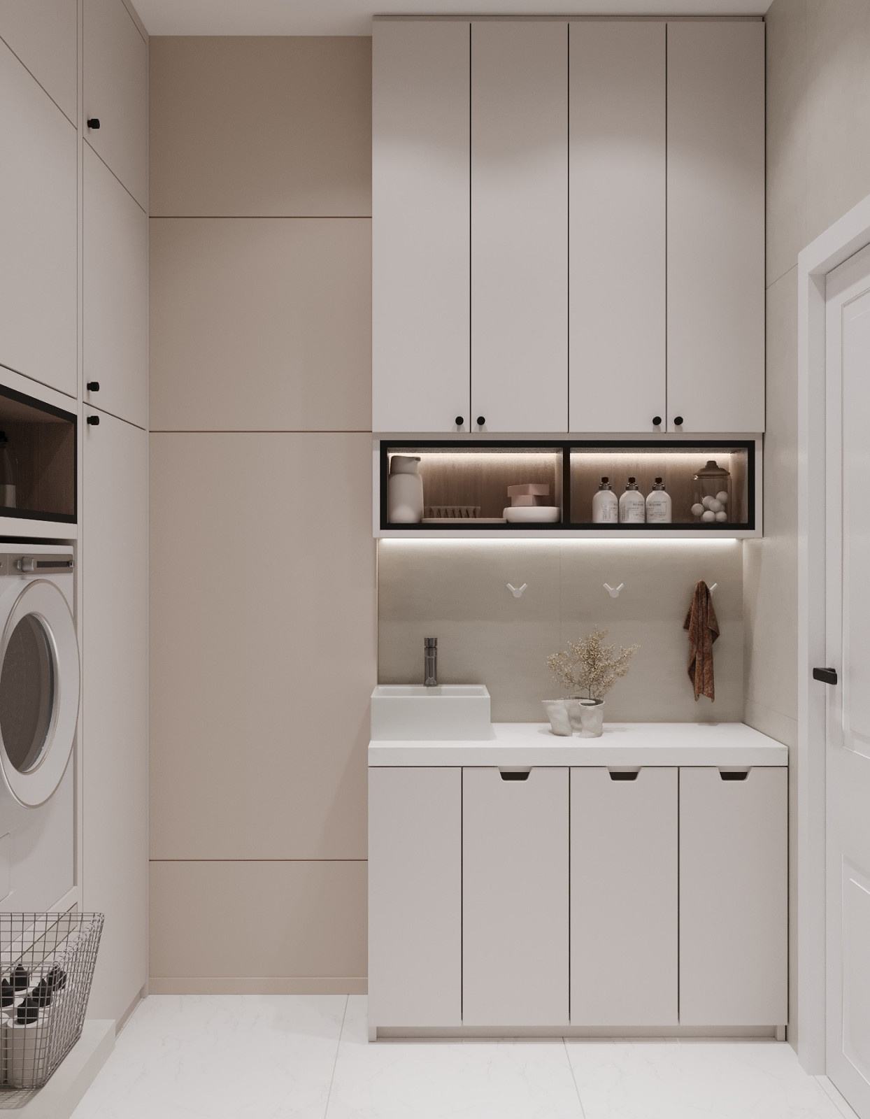Light house laundry room