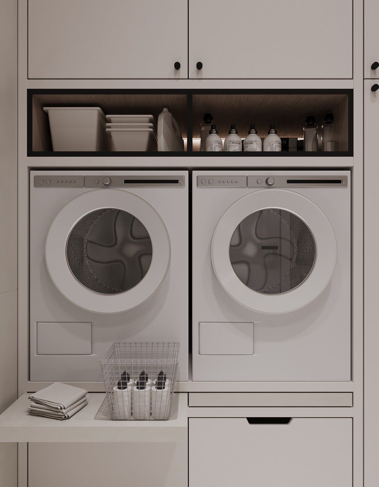 Light house laundry room