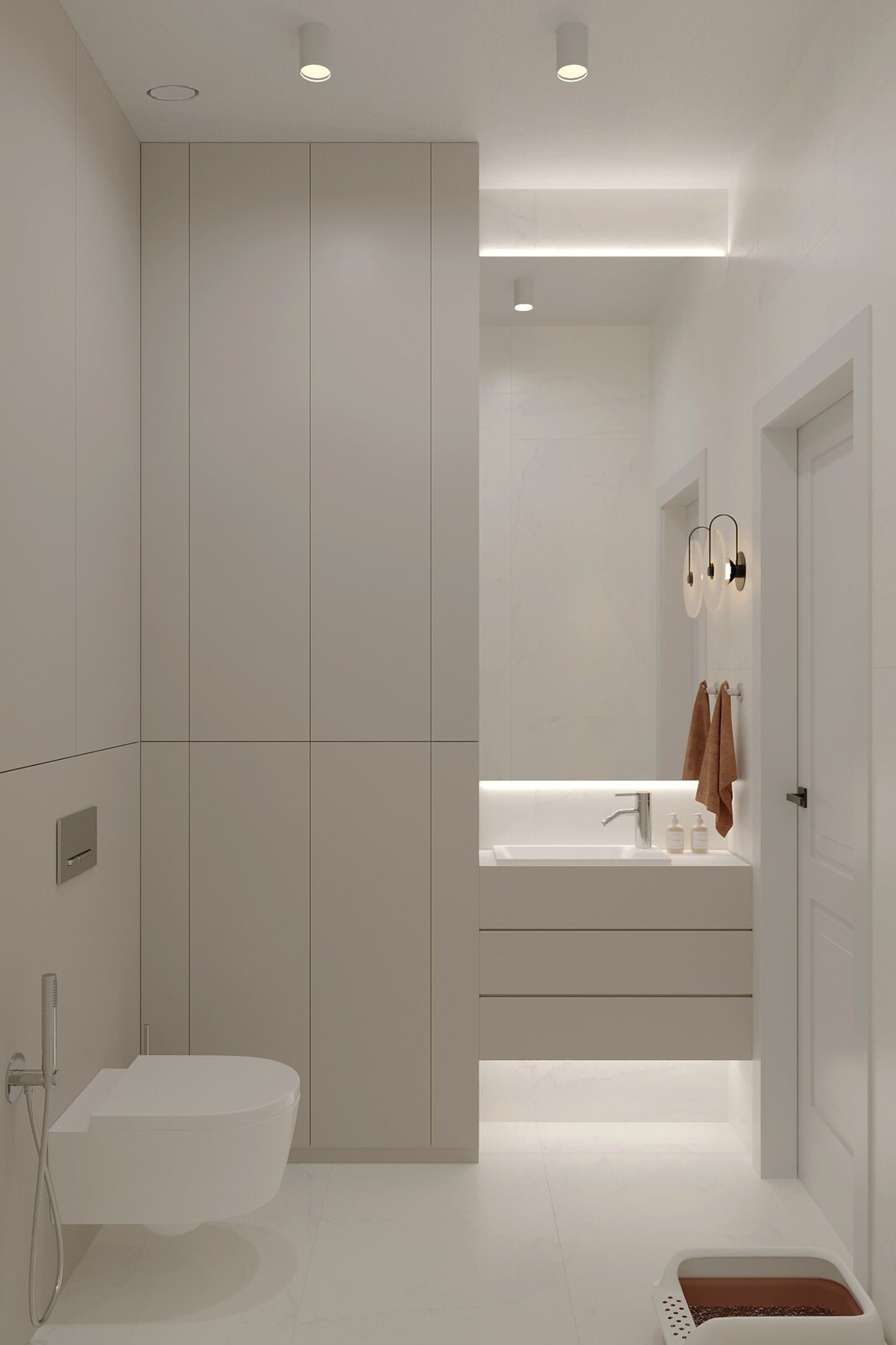 Light house toilet