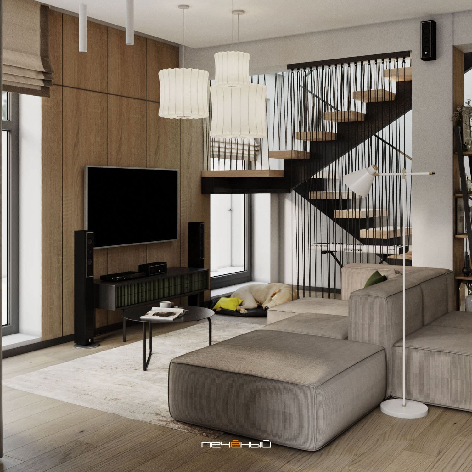 2024 Дизайн дома в современном стиле, 100 м², Подмосковье, Красная Пахра