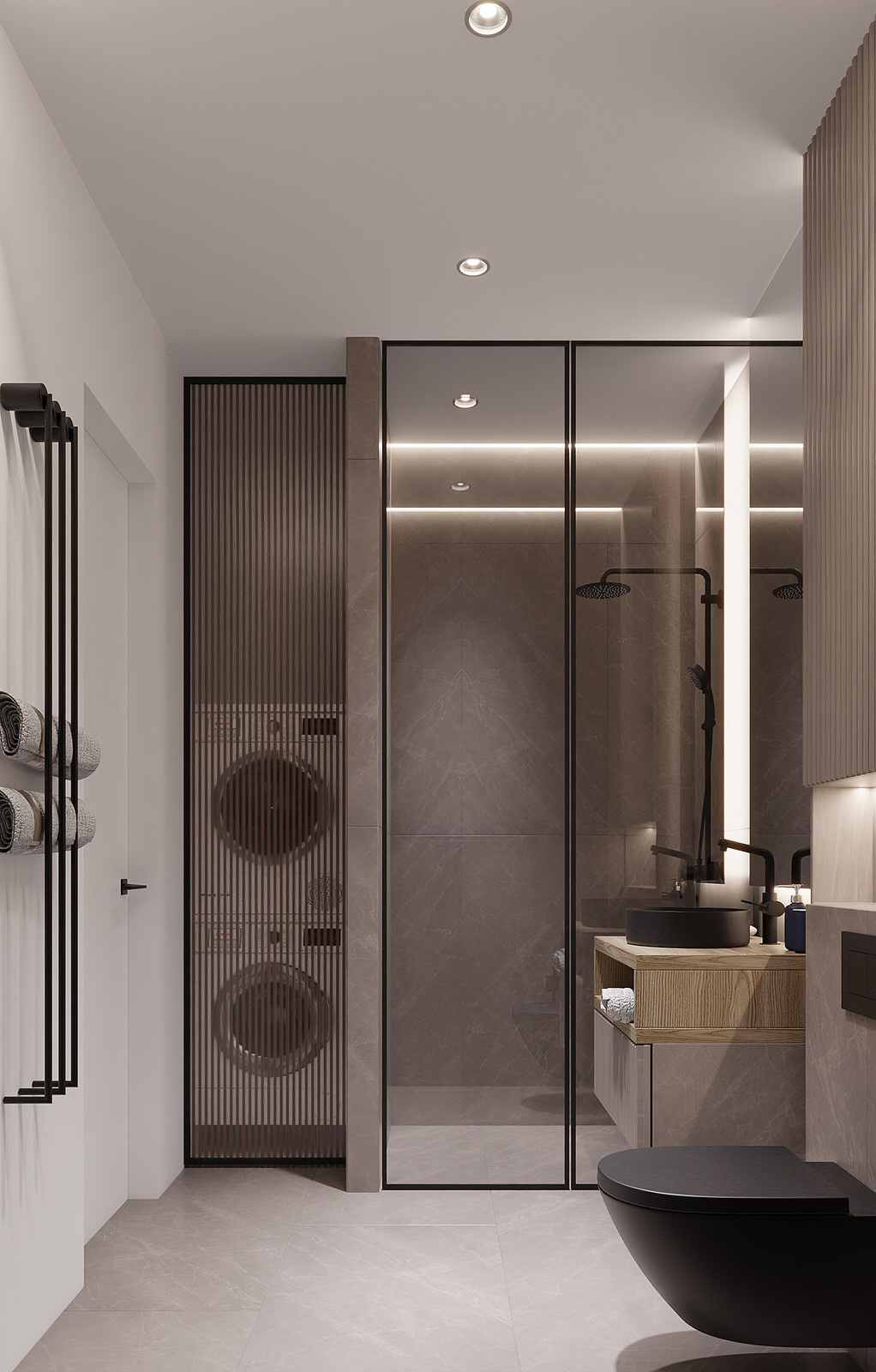 Дизайн квартиры 60м2 в г. Москва, ЖК City Bay