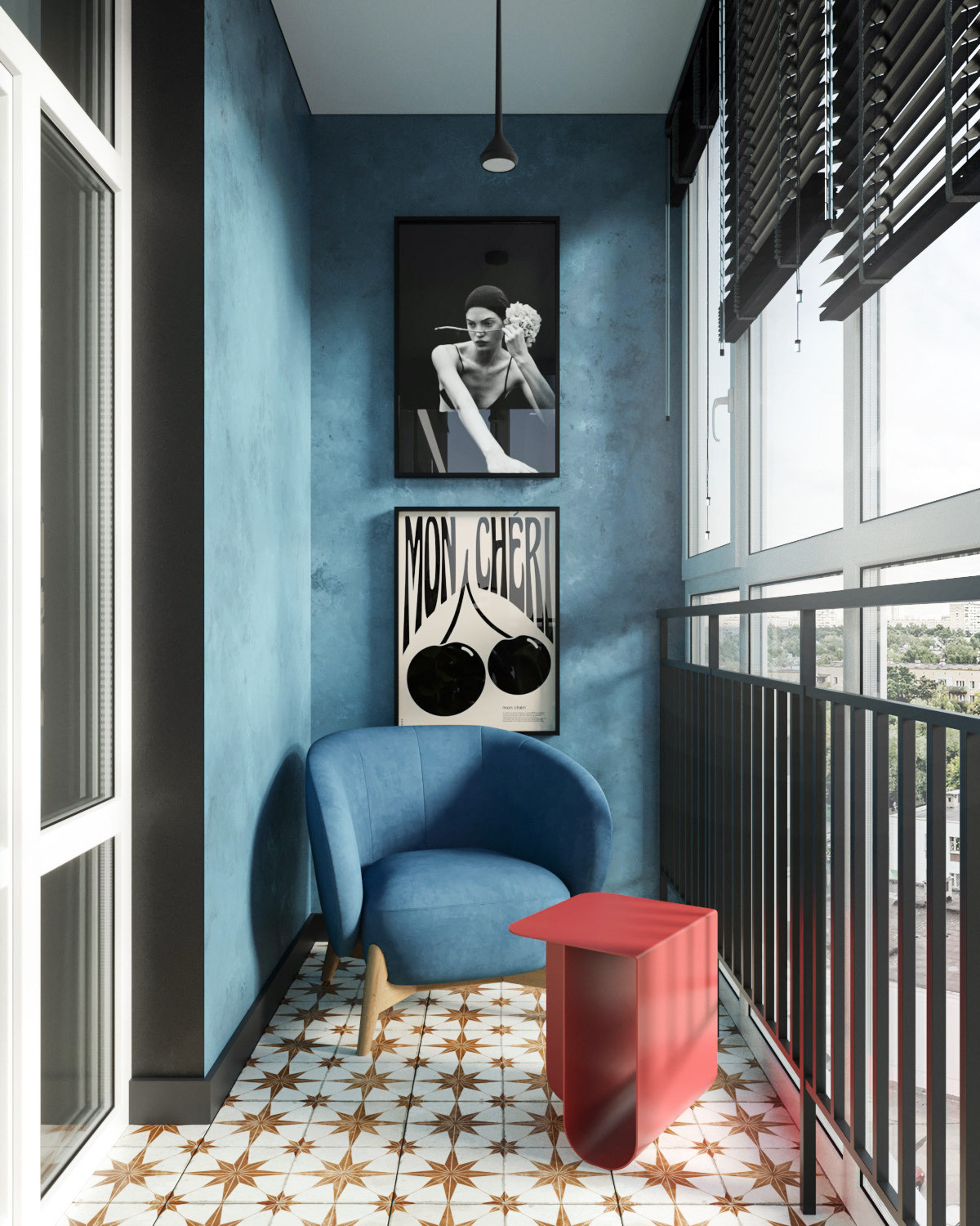 12. Art home. Балкон
