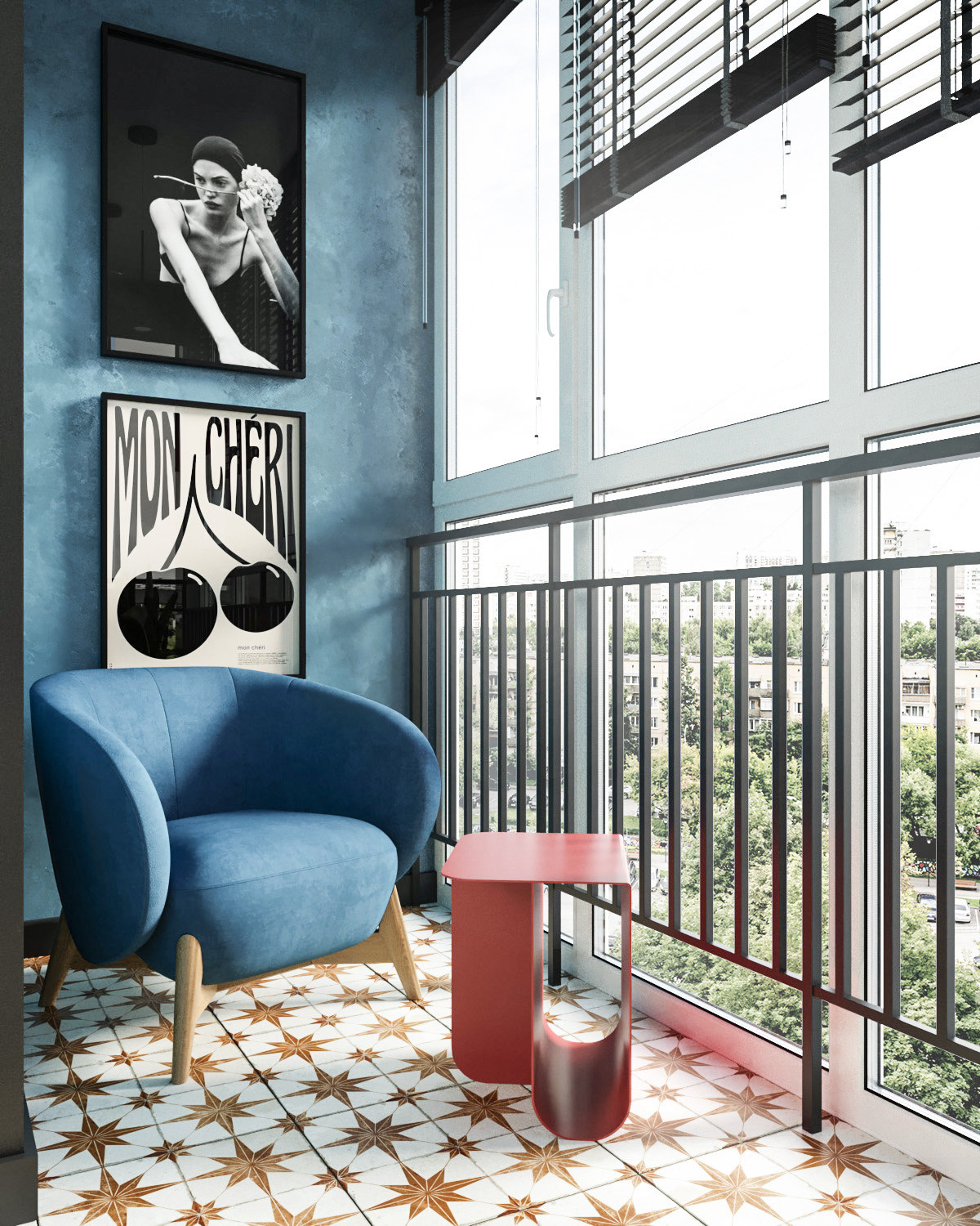 12. Art home. Балкон