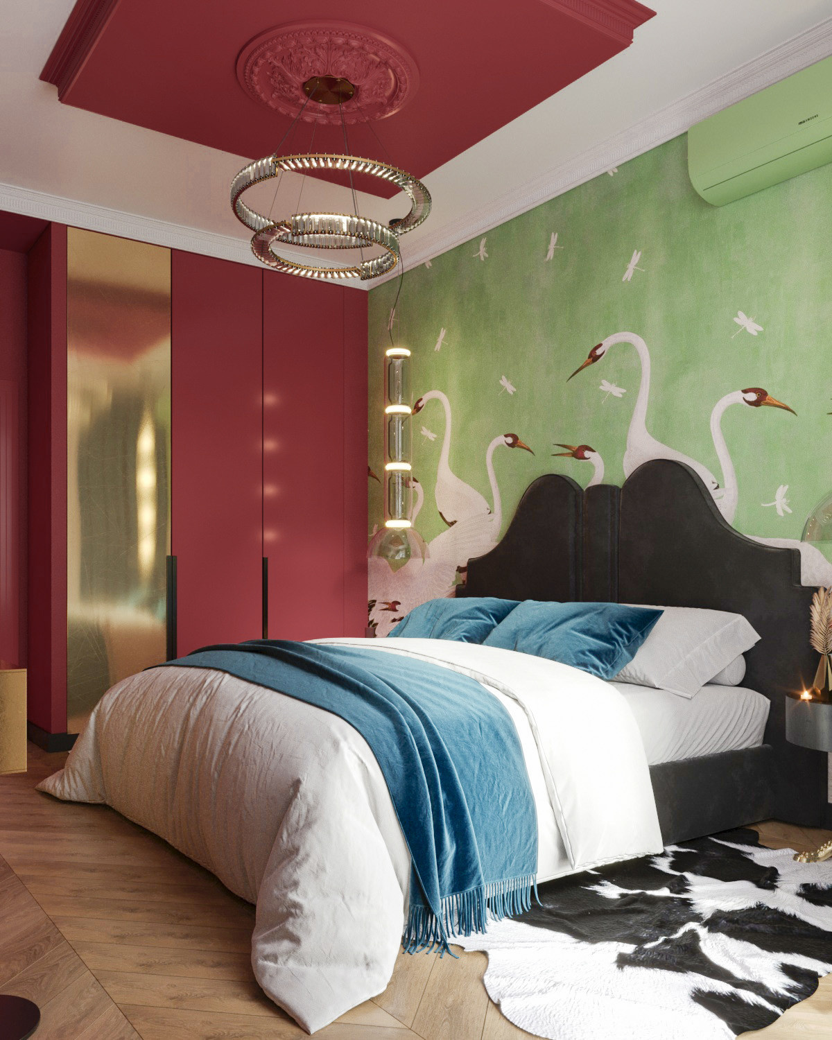 12. Art home. Спальня