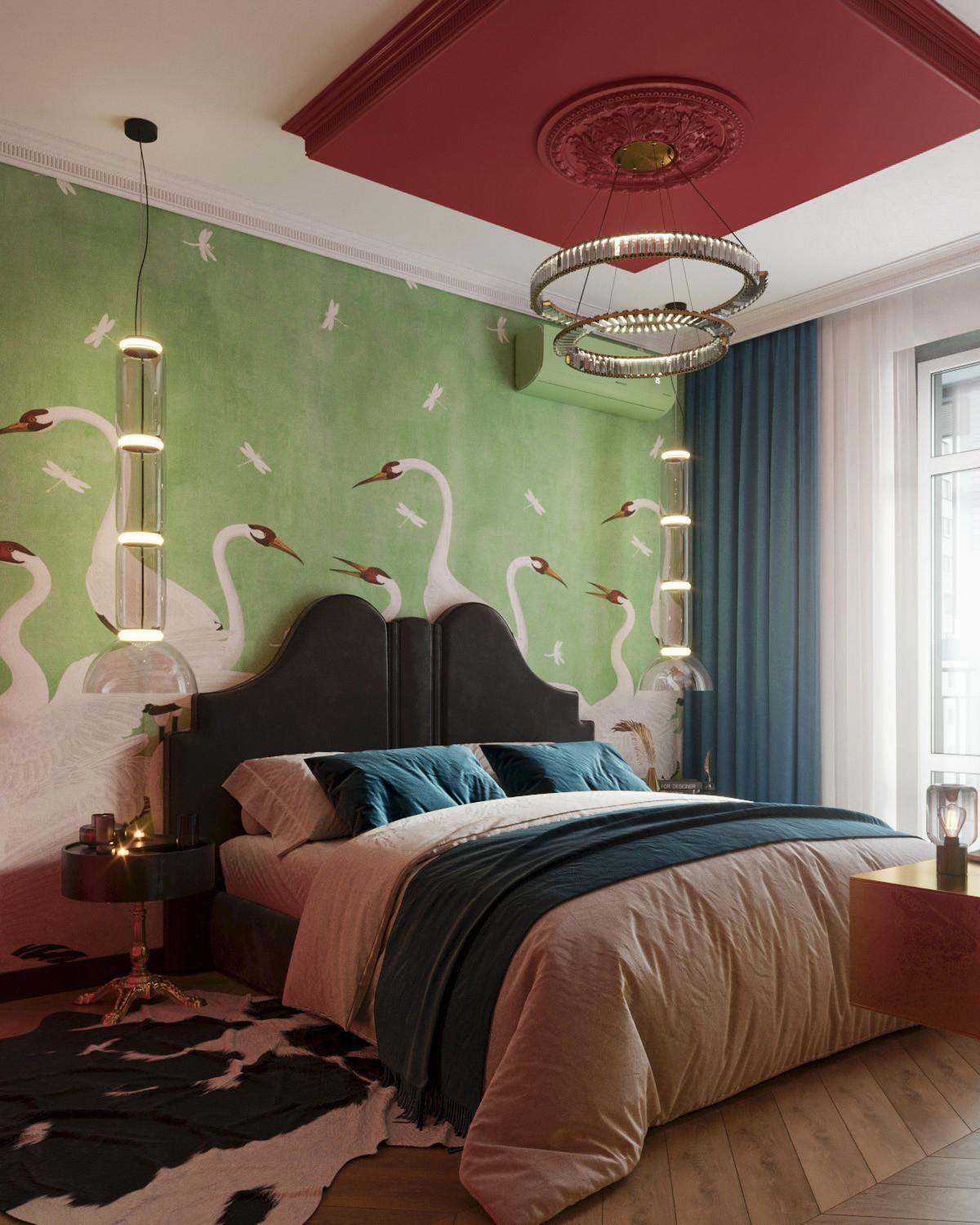 12. Art home. Спальня