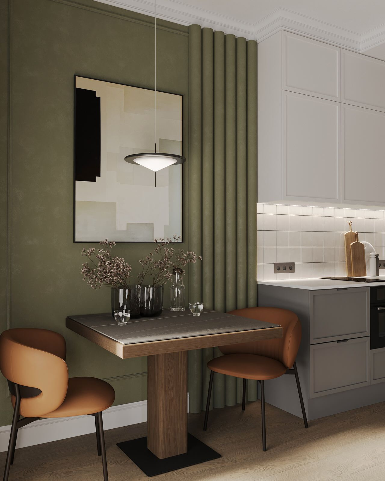 Маленькая студия 34,4 кв.м., жк Wellton Towers