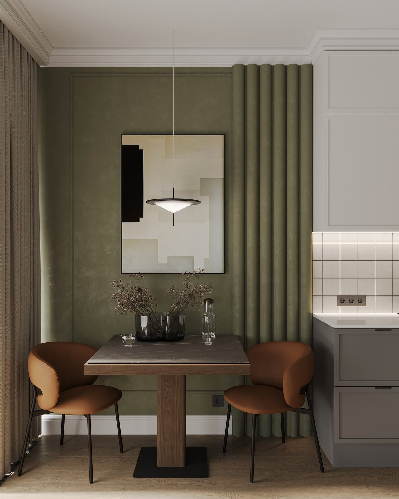 Маленькая студия 34,4 кв.м., жк Wellton Towers
