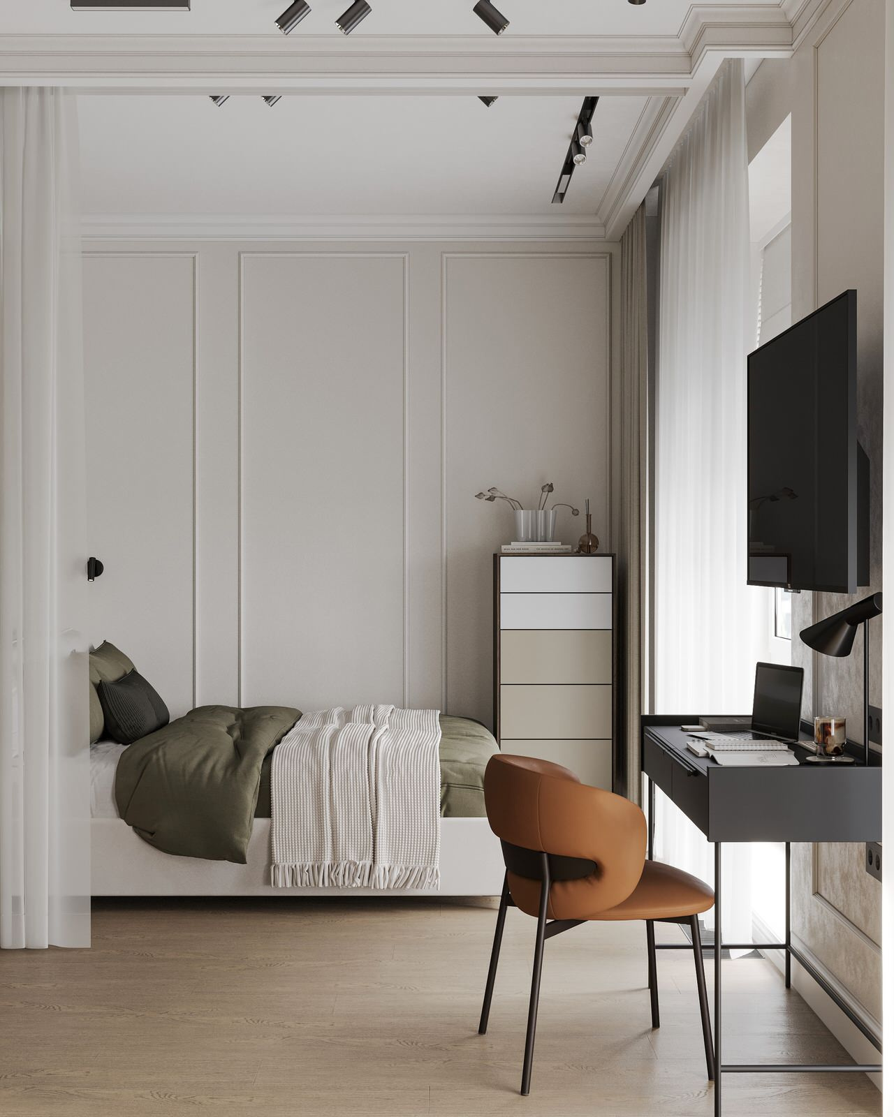 Маленькая студия 34,4 кв.м., жк Wellton Towers
