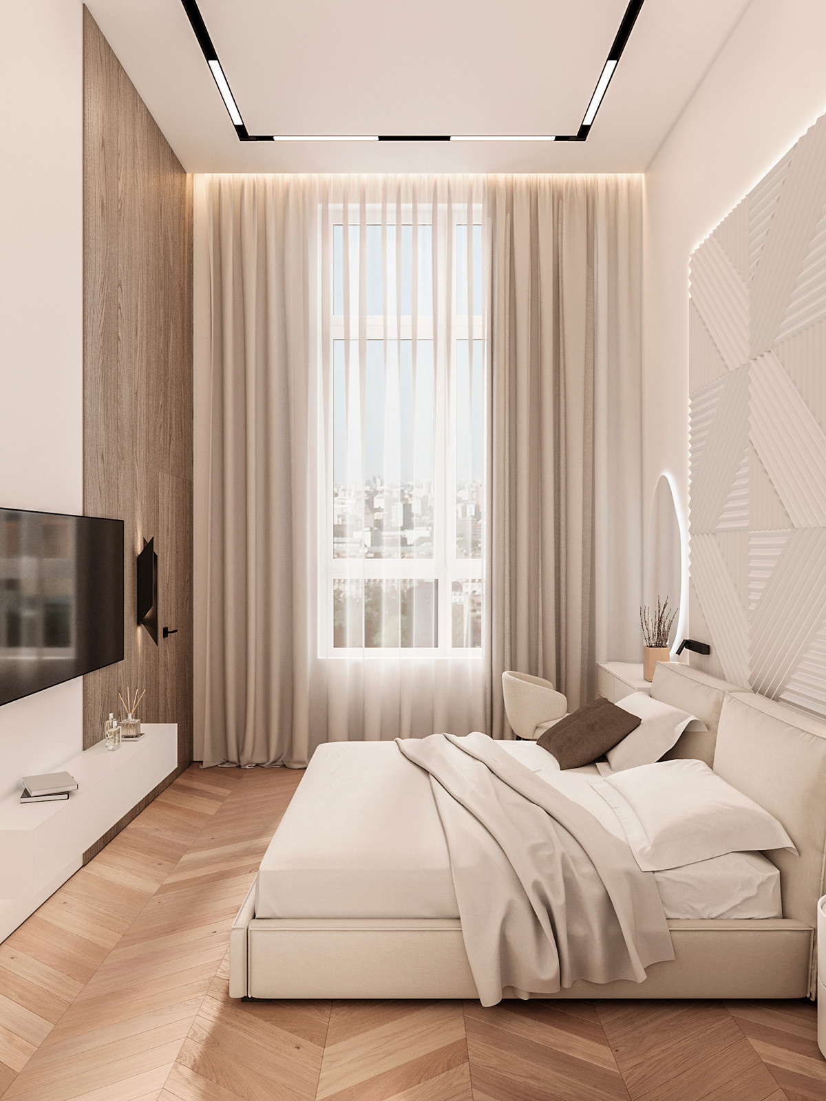 Дизайн-проект квартиры 75м² в ЖК Мозаика