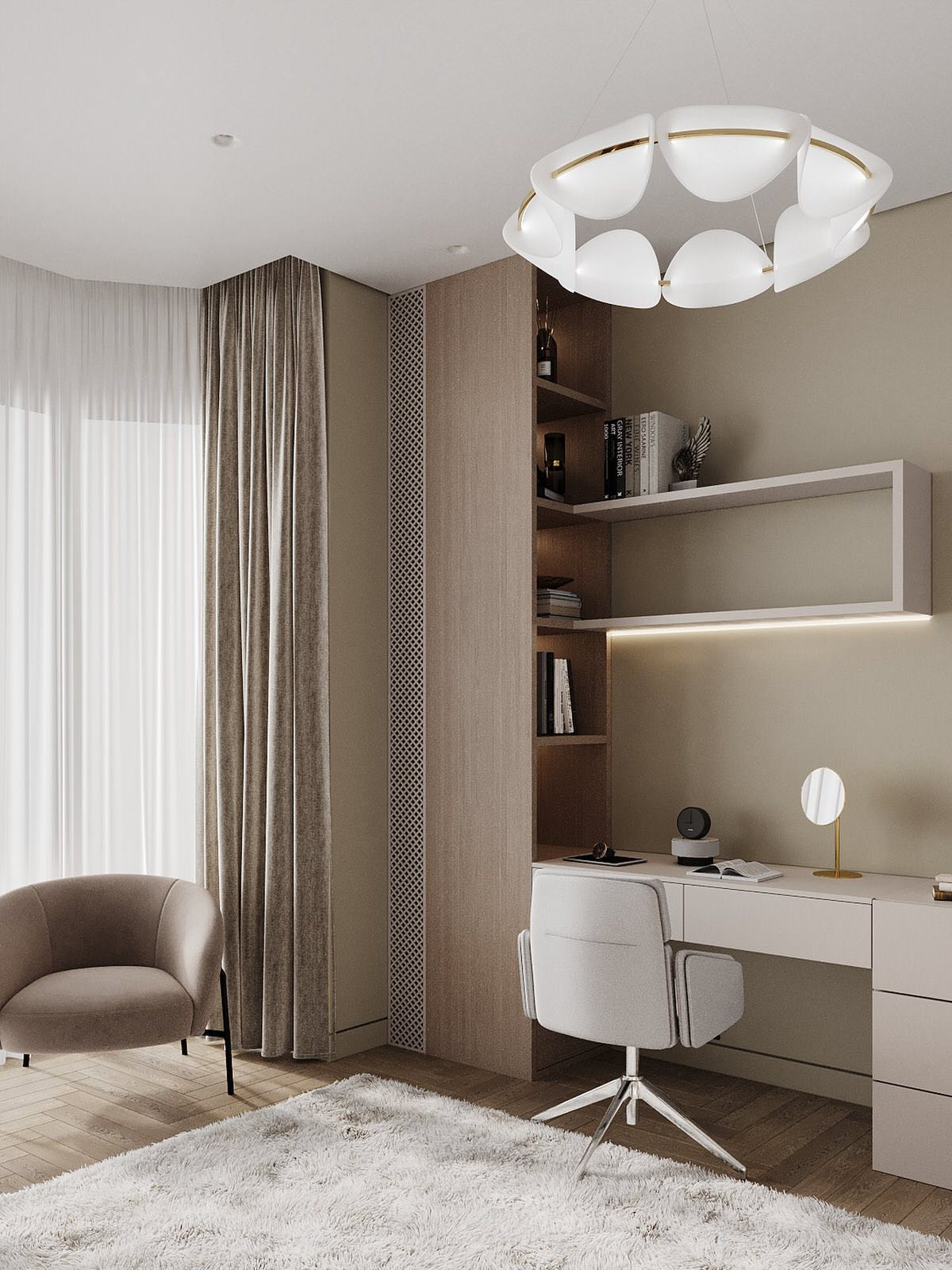 Дизайн интерьера квартиры в ЖК central avenue #PR-400