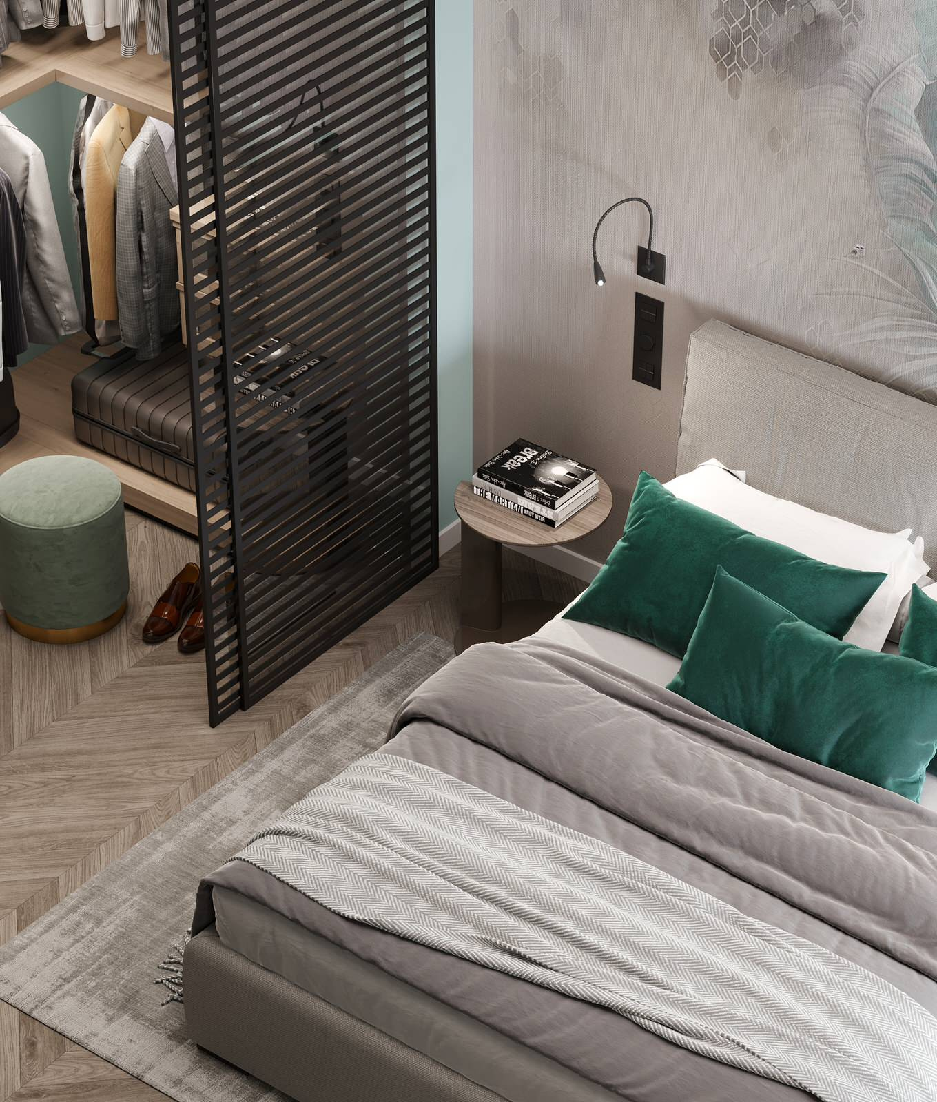 Интерьер квартиры в ЖК "Новый Лесснер", 60м²