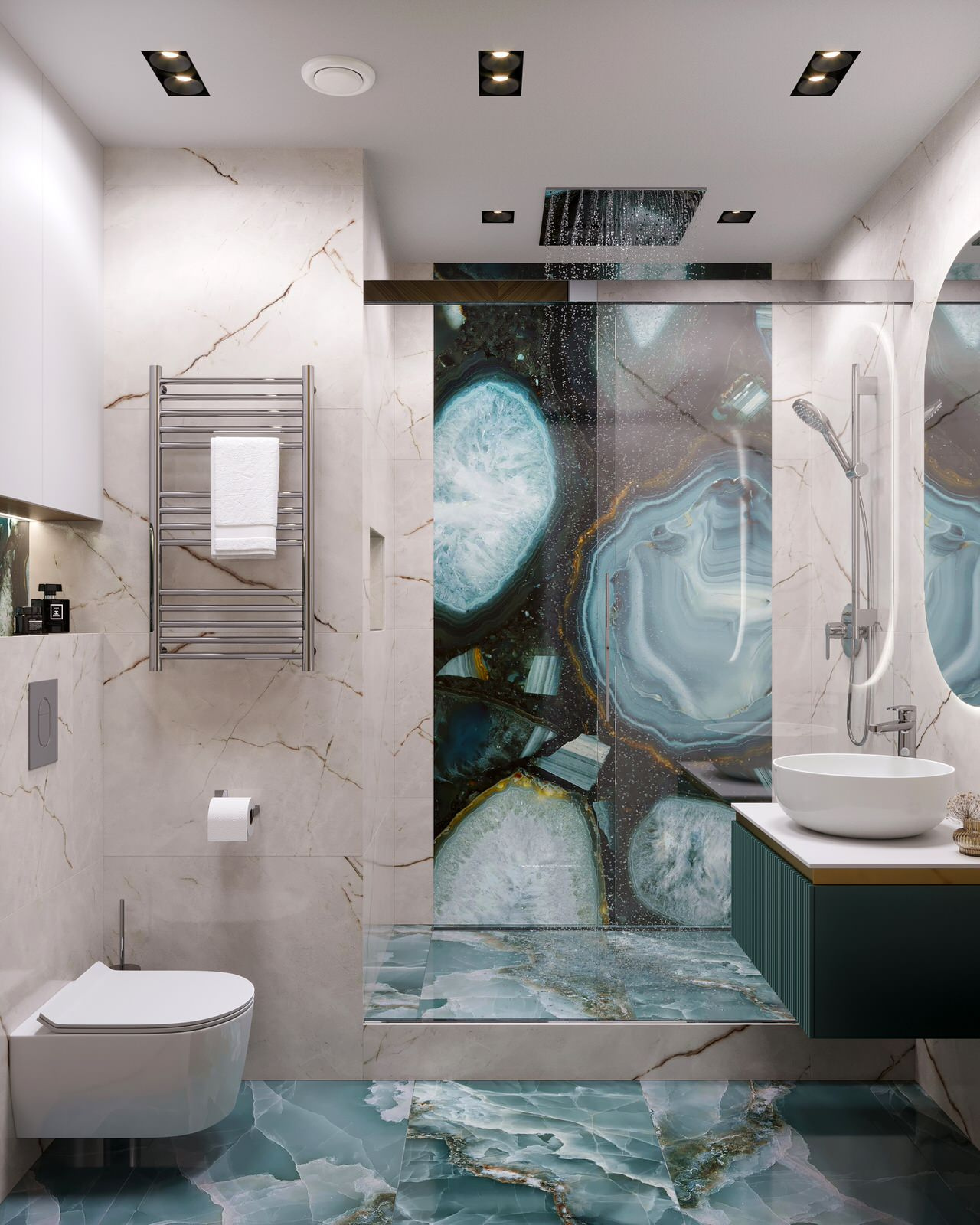 Интерьер квартиры в ЖК "Новый Лесснер", 60м²