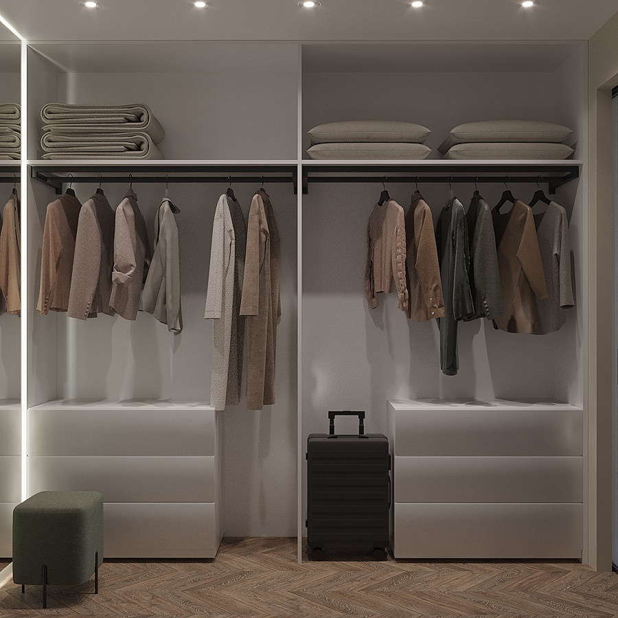 Спальня с проектором