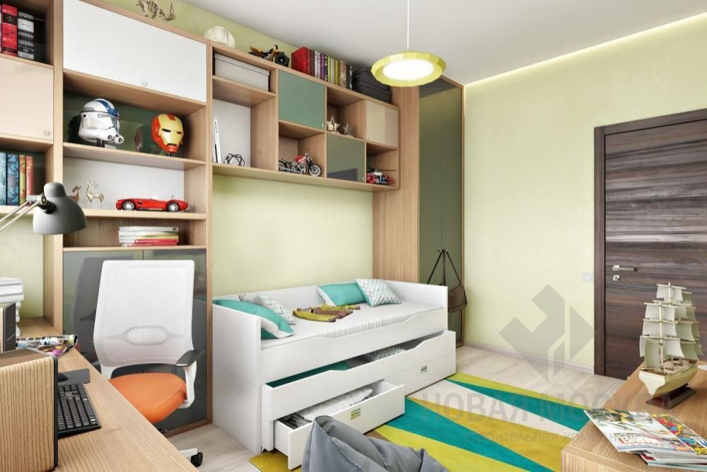 Дизайн-проект четырехкомнатной квартиры 120,9 кв.м. в ЖК «V-House»