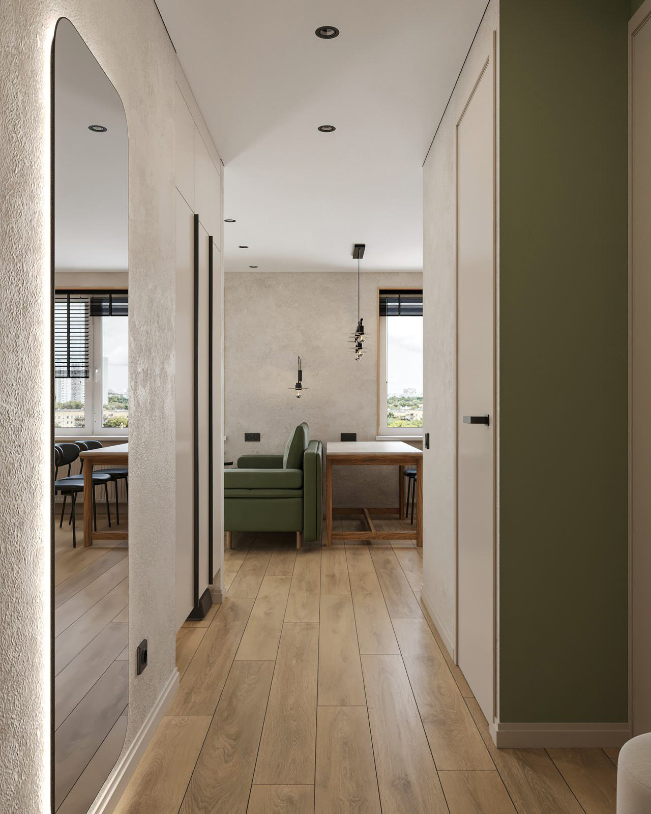 13. Student house. Прихожая