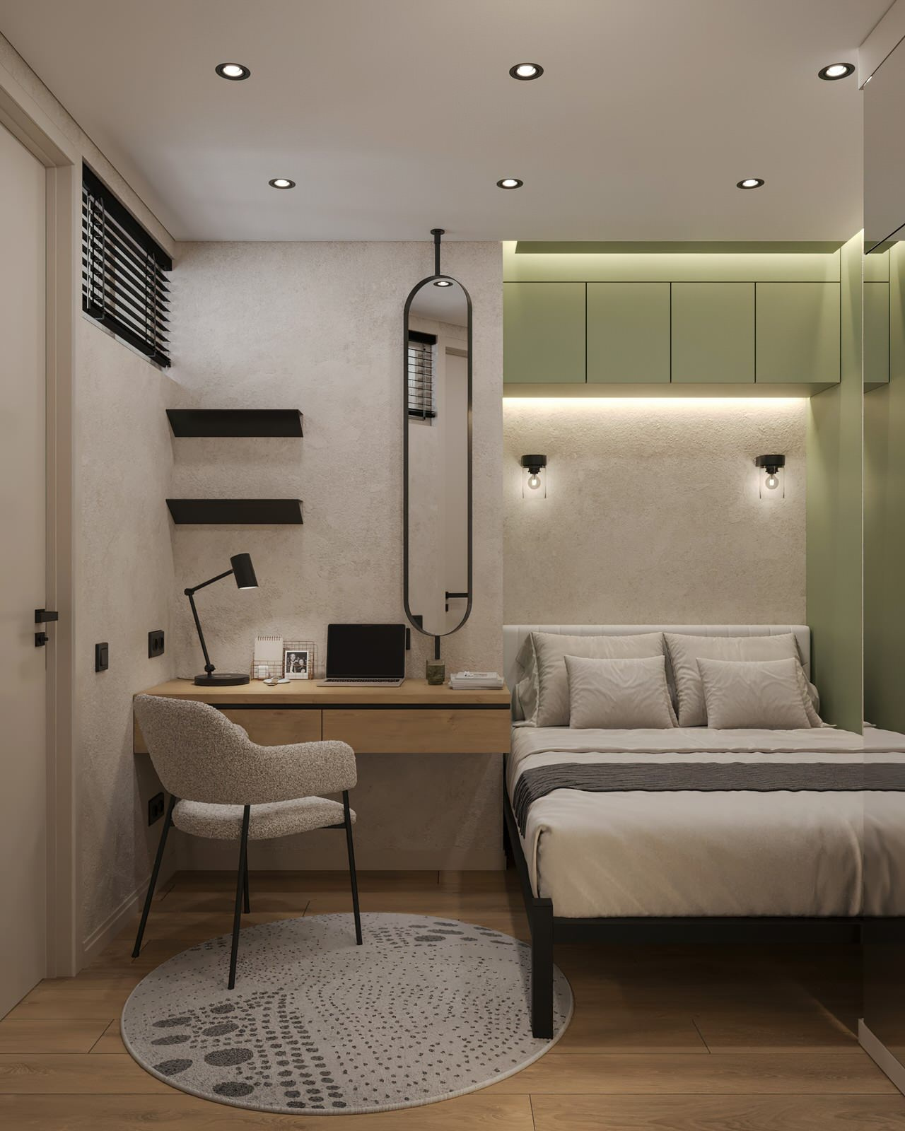 13. Student house. Маленькая спальня