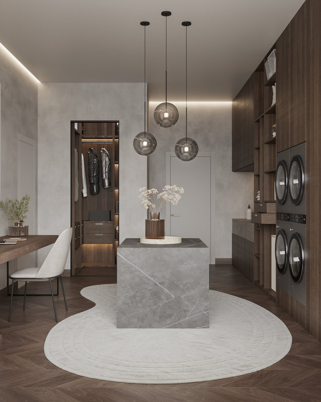 Laundry & Hobby Room