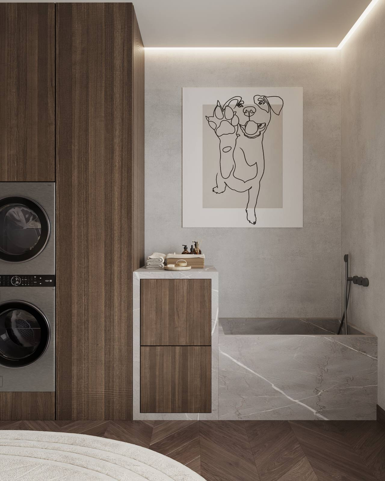 Laundry & Hobby Room