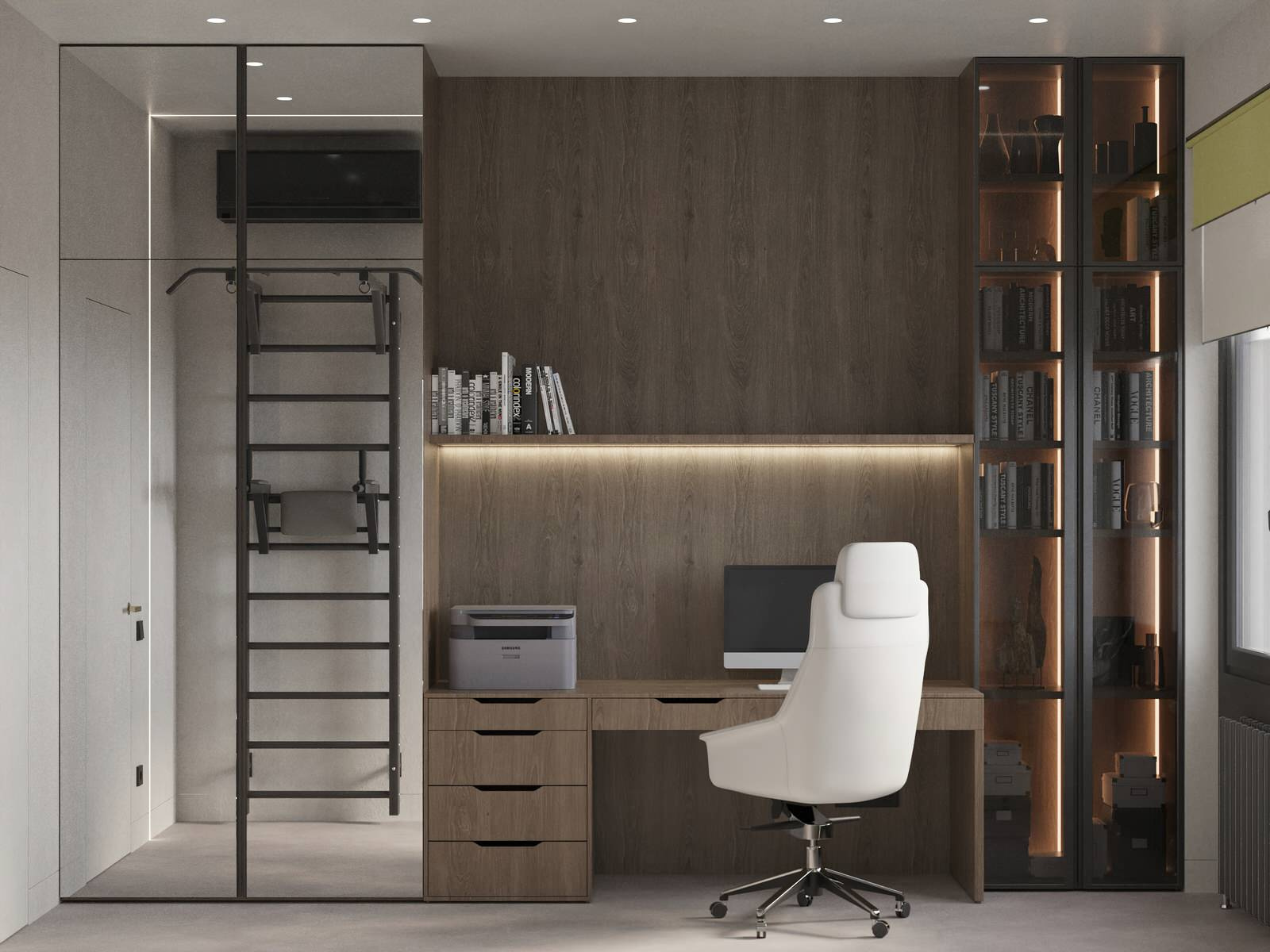 HÉ 210 // ЖК Серебряный фонтан, Москва, 91 м²