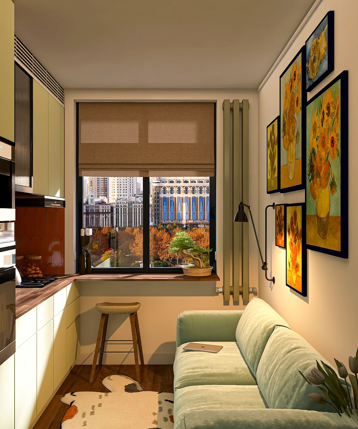 Обложка проекта: Student apartment