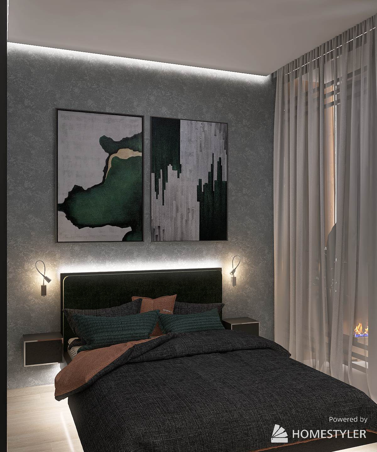 Двухкомнатная квартира , 63 м2