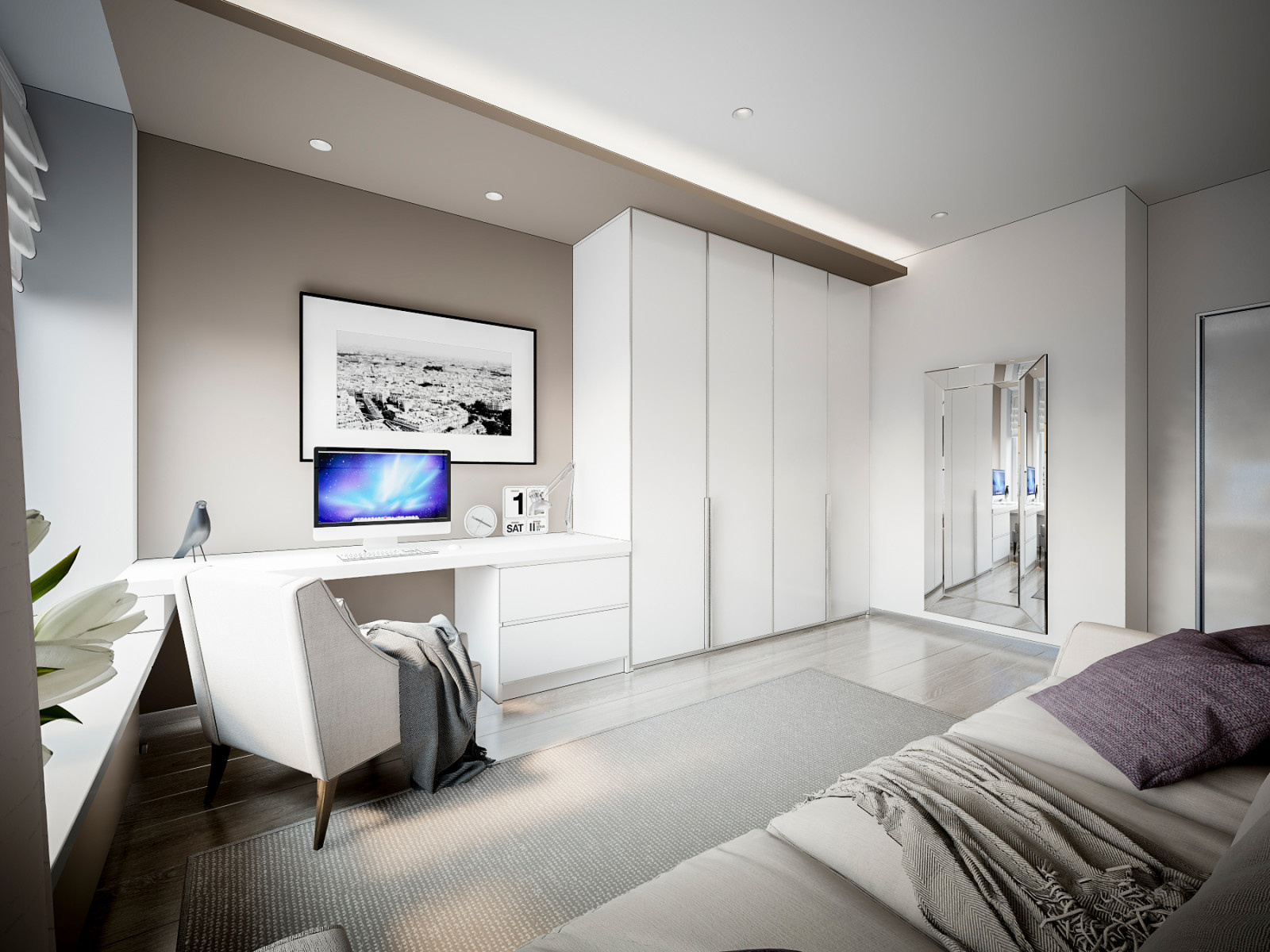 Квартира 145 м² в ЖК «Парадный Квартал»