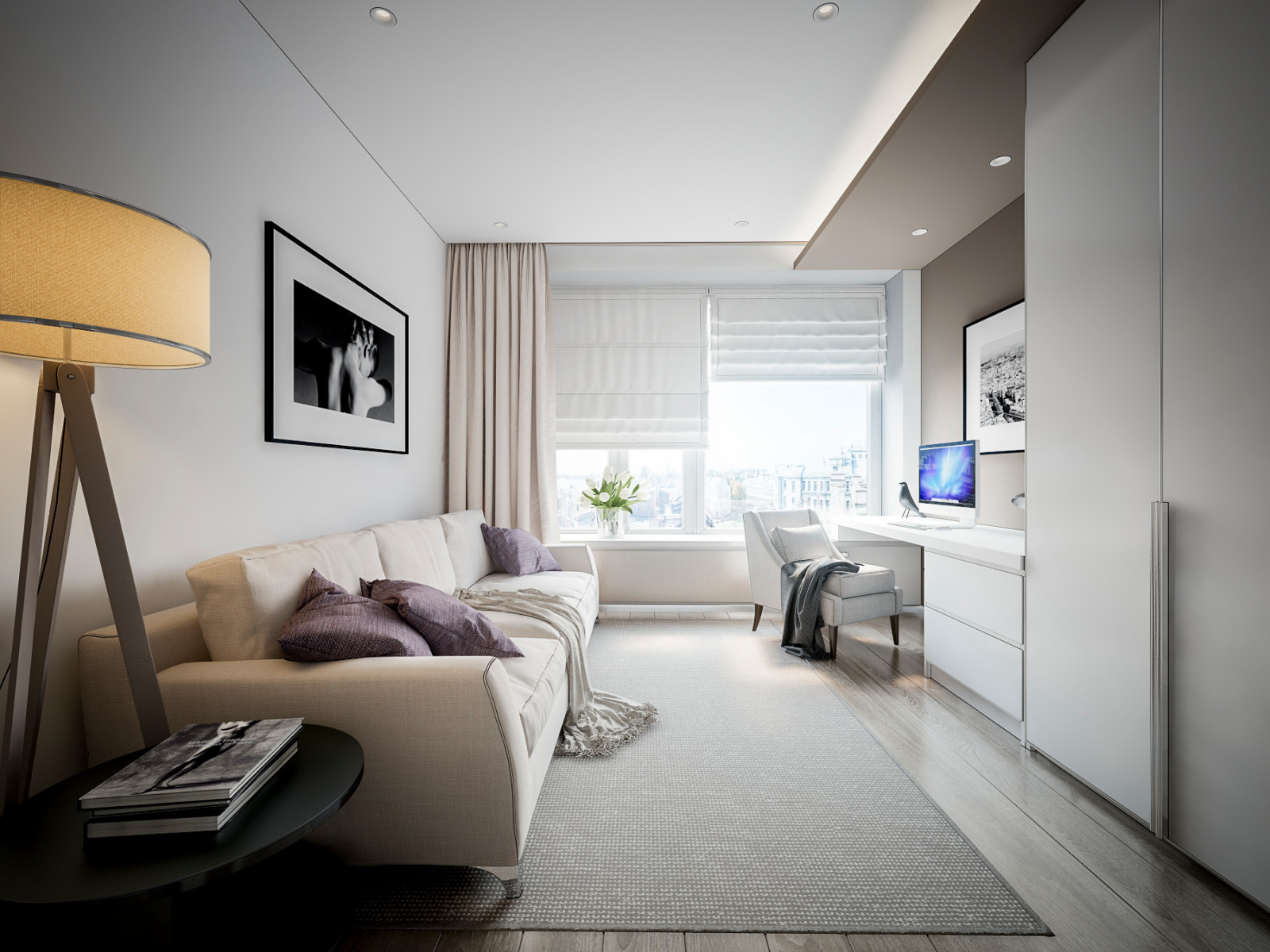 Квартира 145 м² в ЖК «Парадный Квартал»