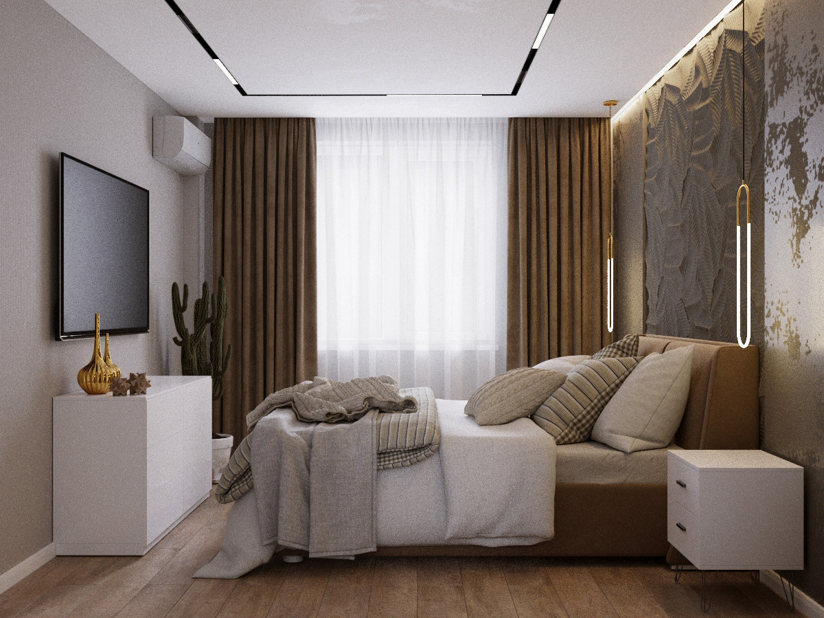 КВАРТИРА ЖК "ПАРК ОСТРОВСКОГО" 89кв.м | 3DOM