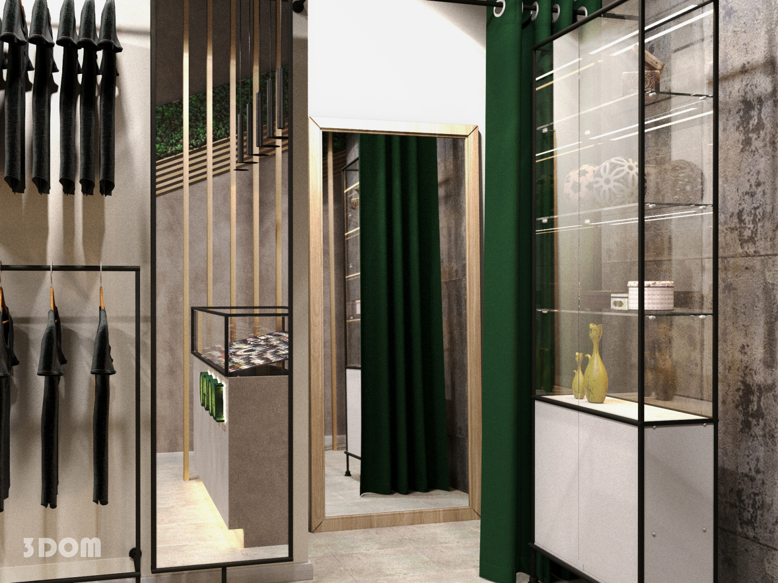 ПИРСИНГ СТУДИЯ 29кв.м | 3DOM