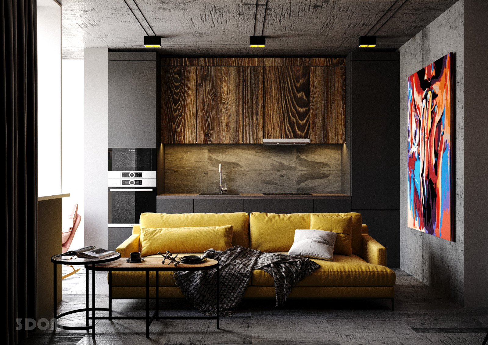 КВАРТИРА ЖК "WEST SIDE" 28кв.м | 3DOM