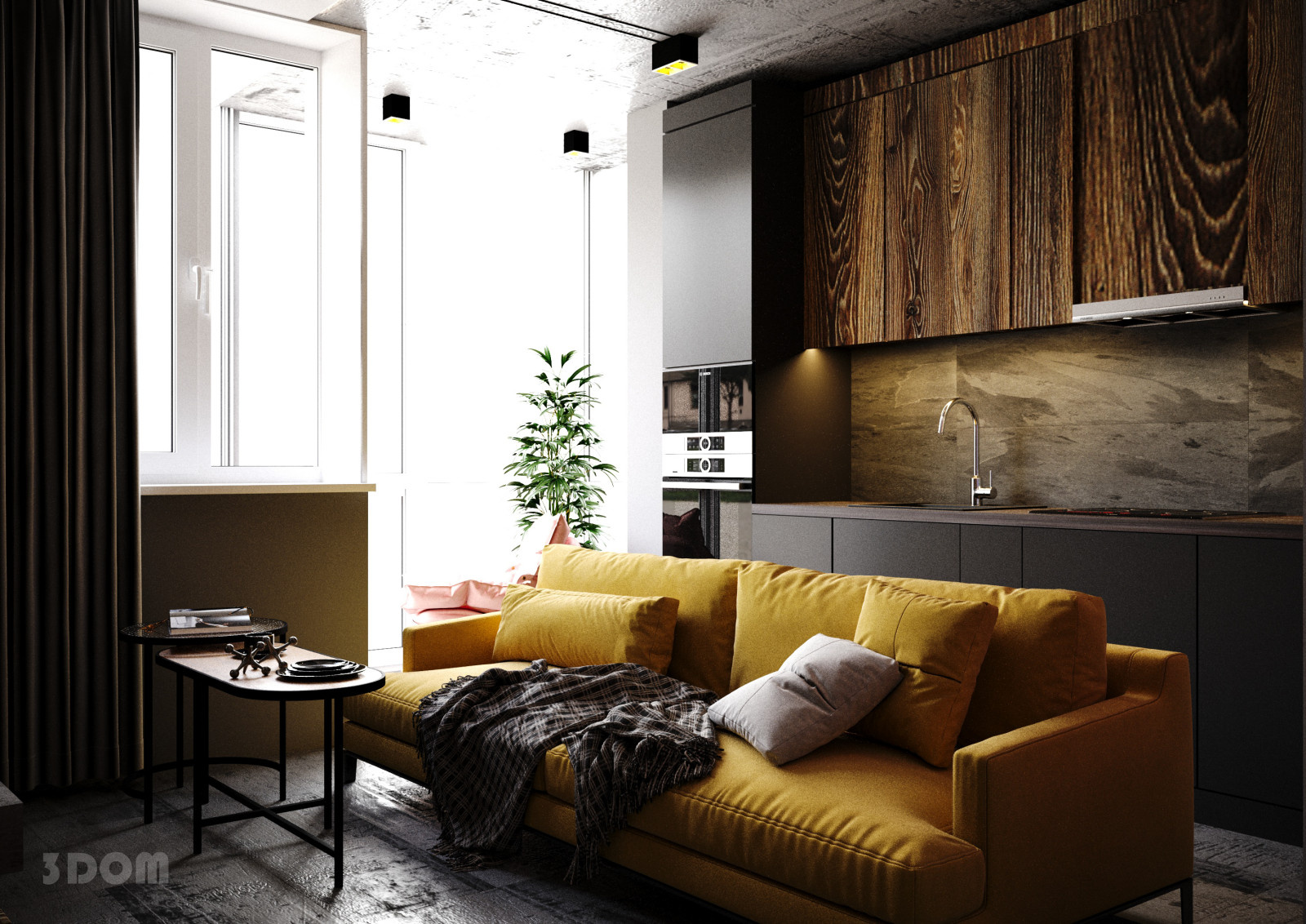 КВАРТИРА ЖК "WEST SIDE" 28кв.м | 3DOM
