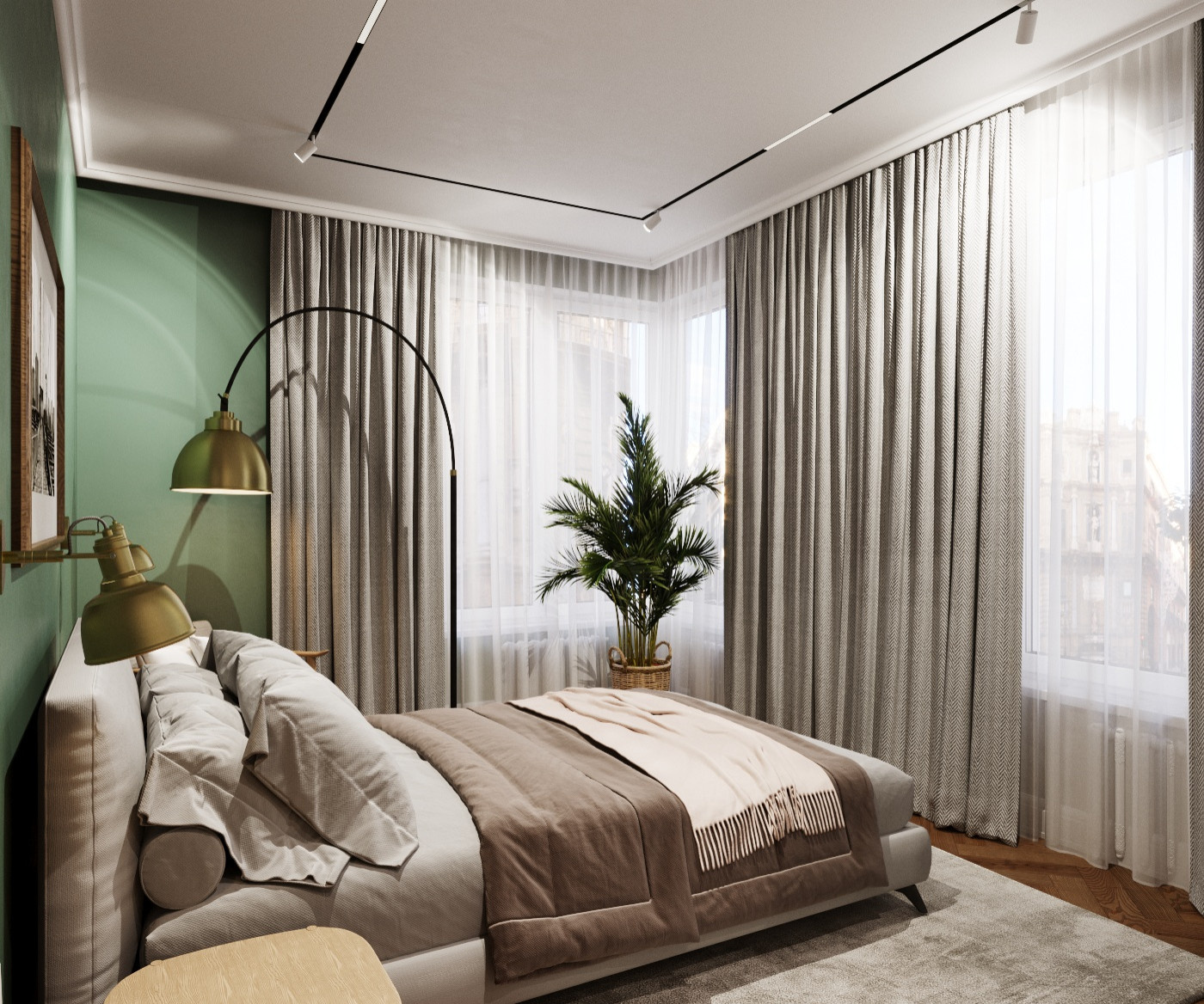 Уютный современный скандинавский