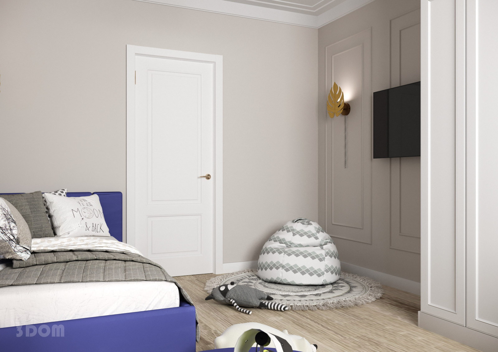 КВАРТИРА ЖК "АВРОРА" 74кв.м | 3DOM