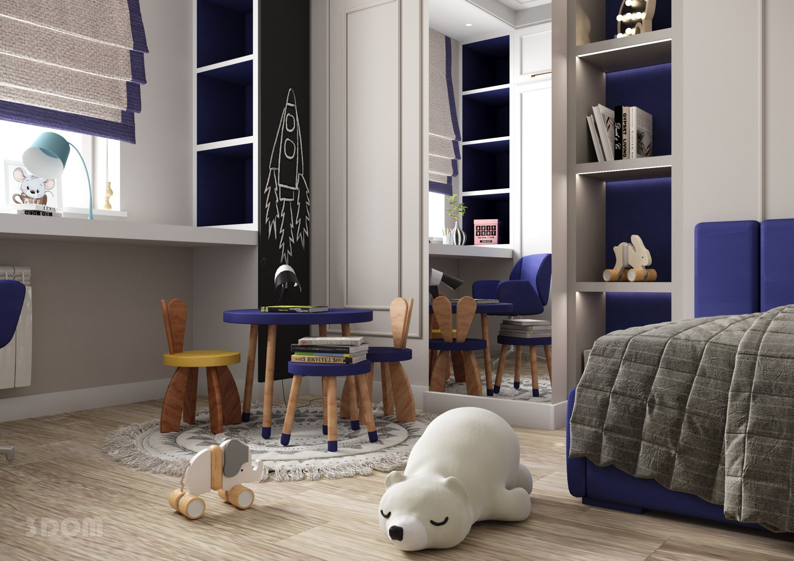 КВАРТИРА ЖК "АВРОРА" 74кв.м | 3DOM