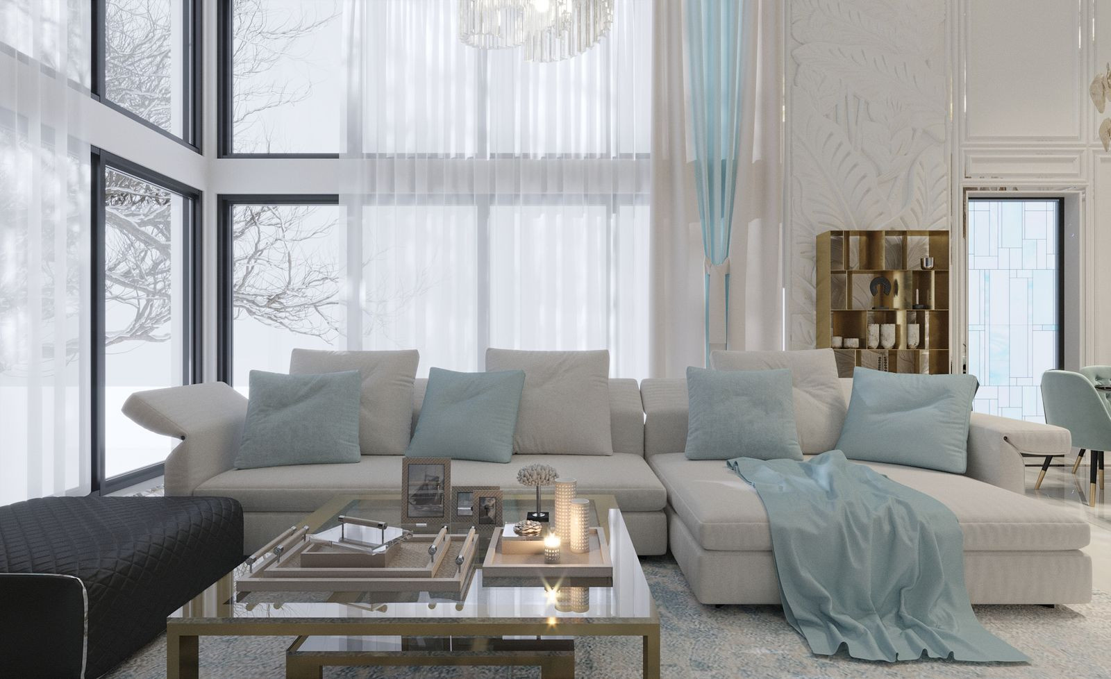 House Design in Pastel Shades