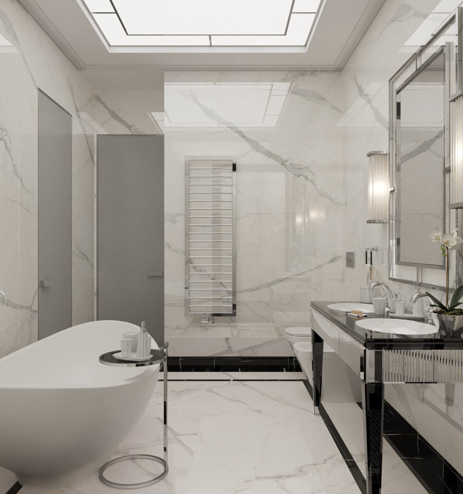 Квартира 170 м² в ЖК «Смольный парк»