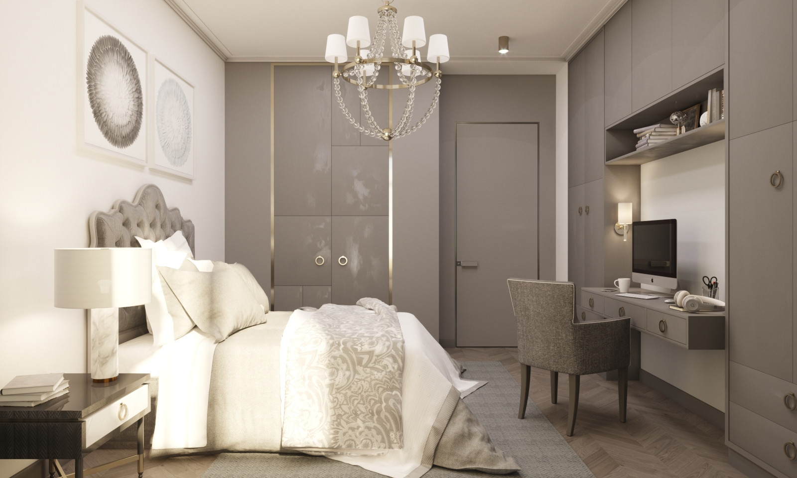 Квартира 170 м² в ЖК «Смольный парк»
