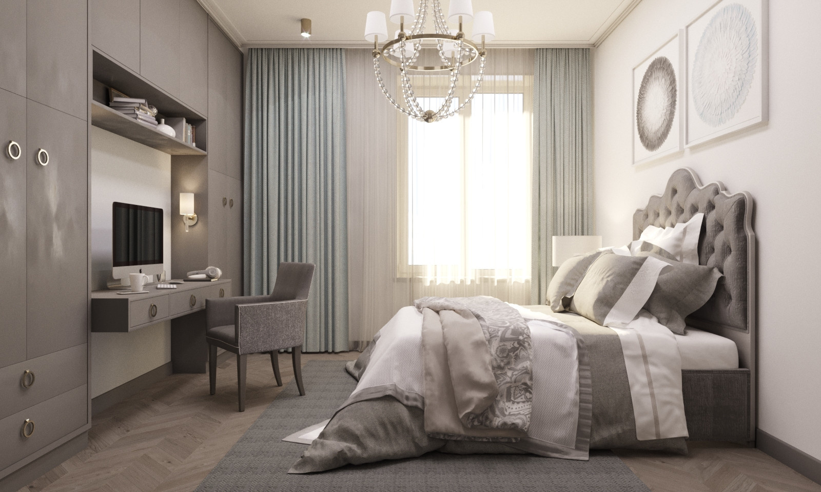 Квартира 170 м² в ЖК «Смольный парк»