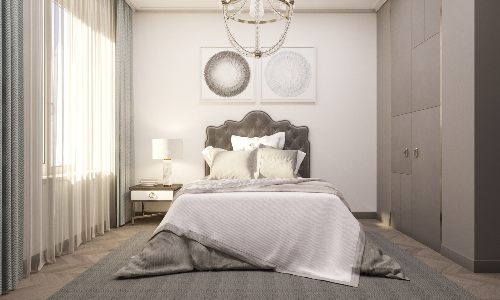 Квартира 170 м² в ЖК «Смольный парк»