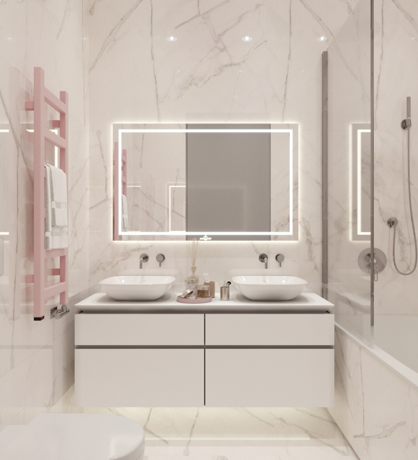 Квартира 170 м² в ЖК «Смольный парк»