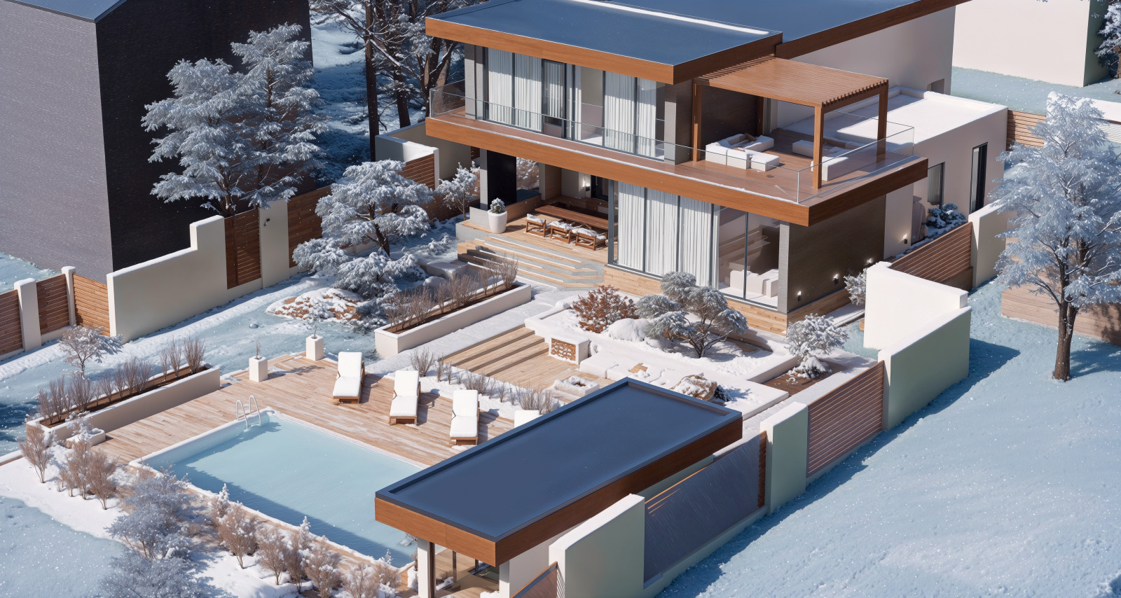 Проект загородного дома «Volga House»