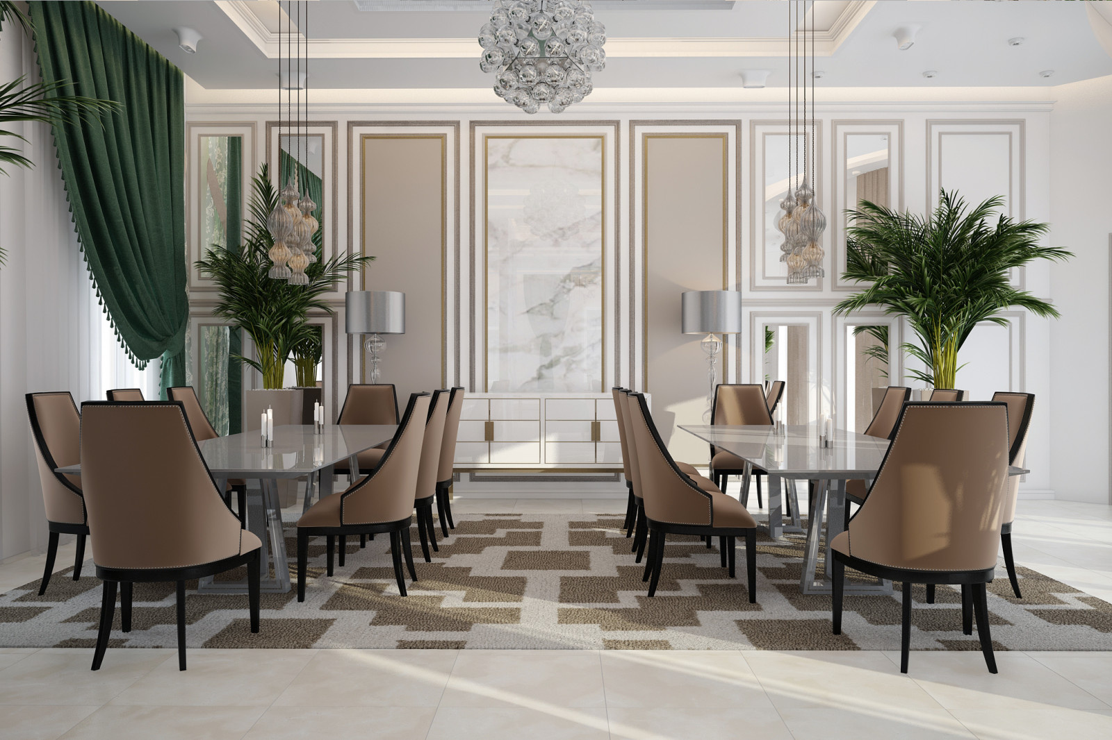 Dual Dining Areas