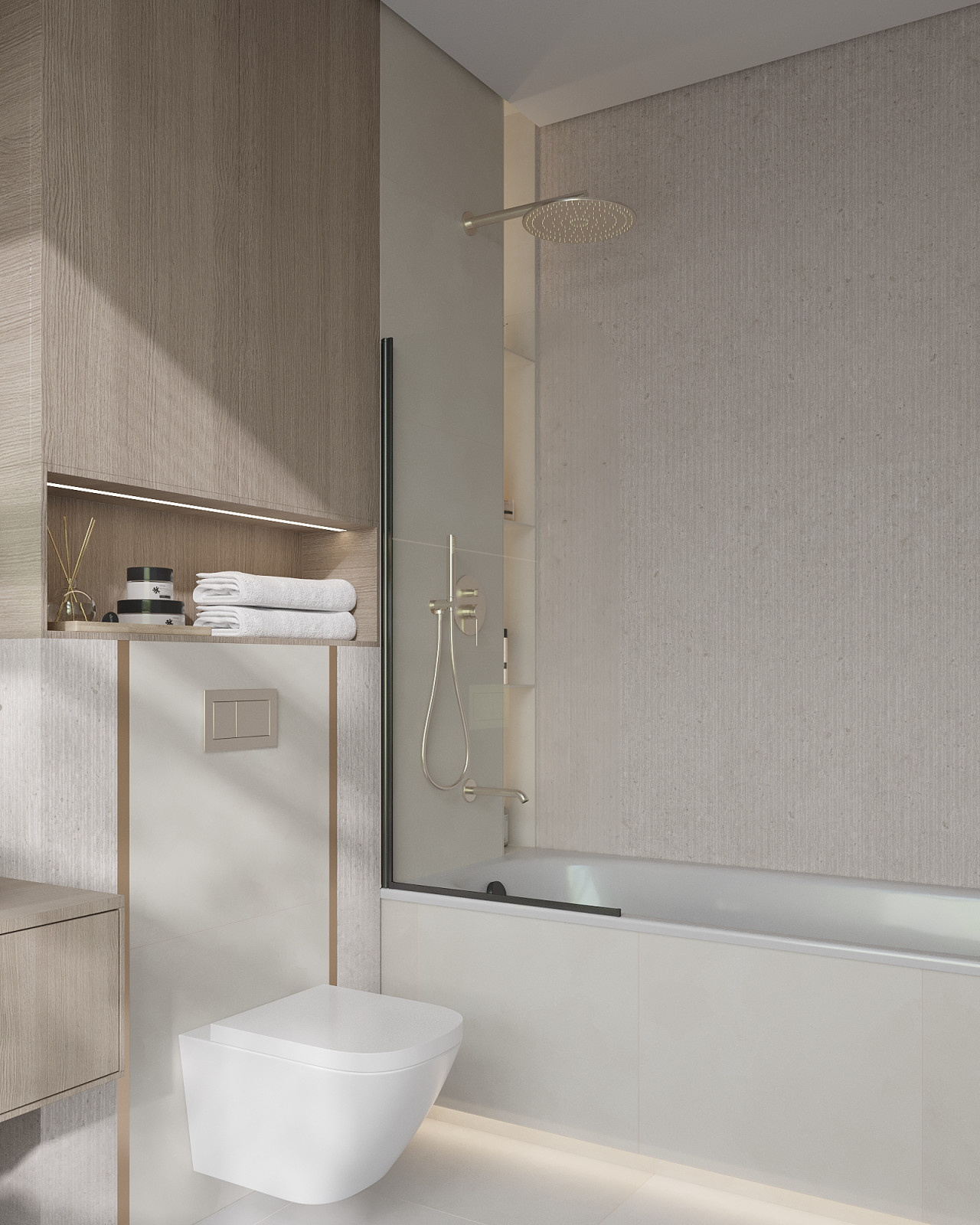 Санузел в современном стиле