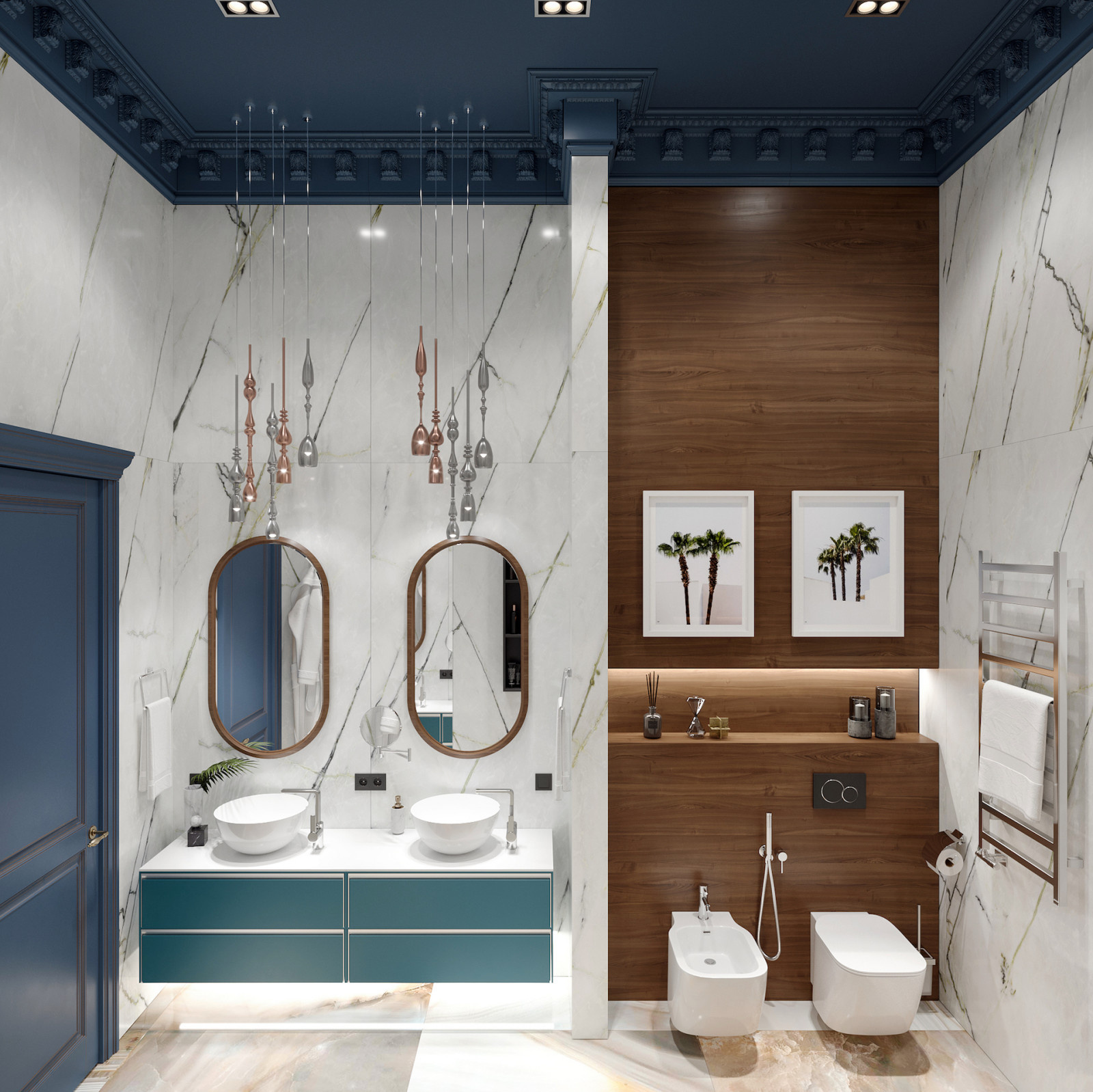 Квартира 200 м² в ЖК «Riverside»