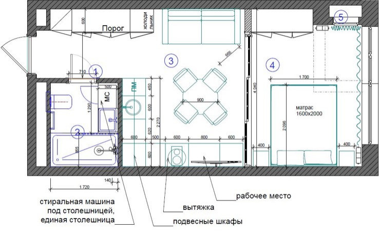 МФК Лайнер 30 кв.м.