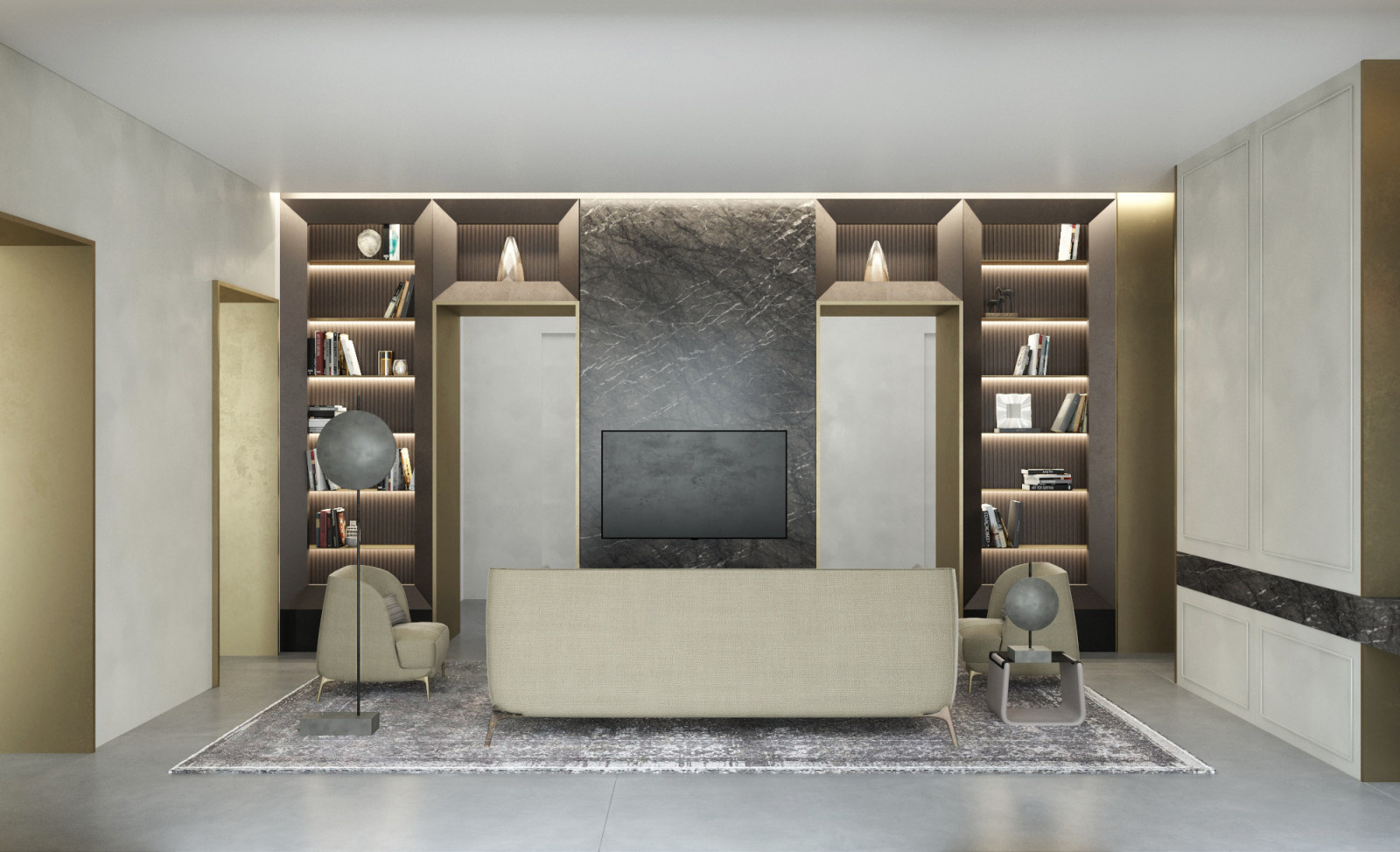 Обложка проекта: Trilocale 110 m, Napoli