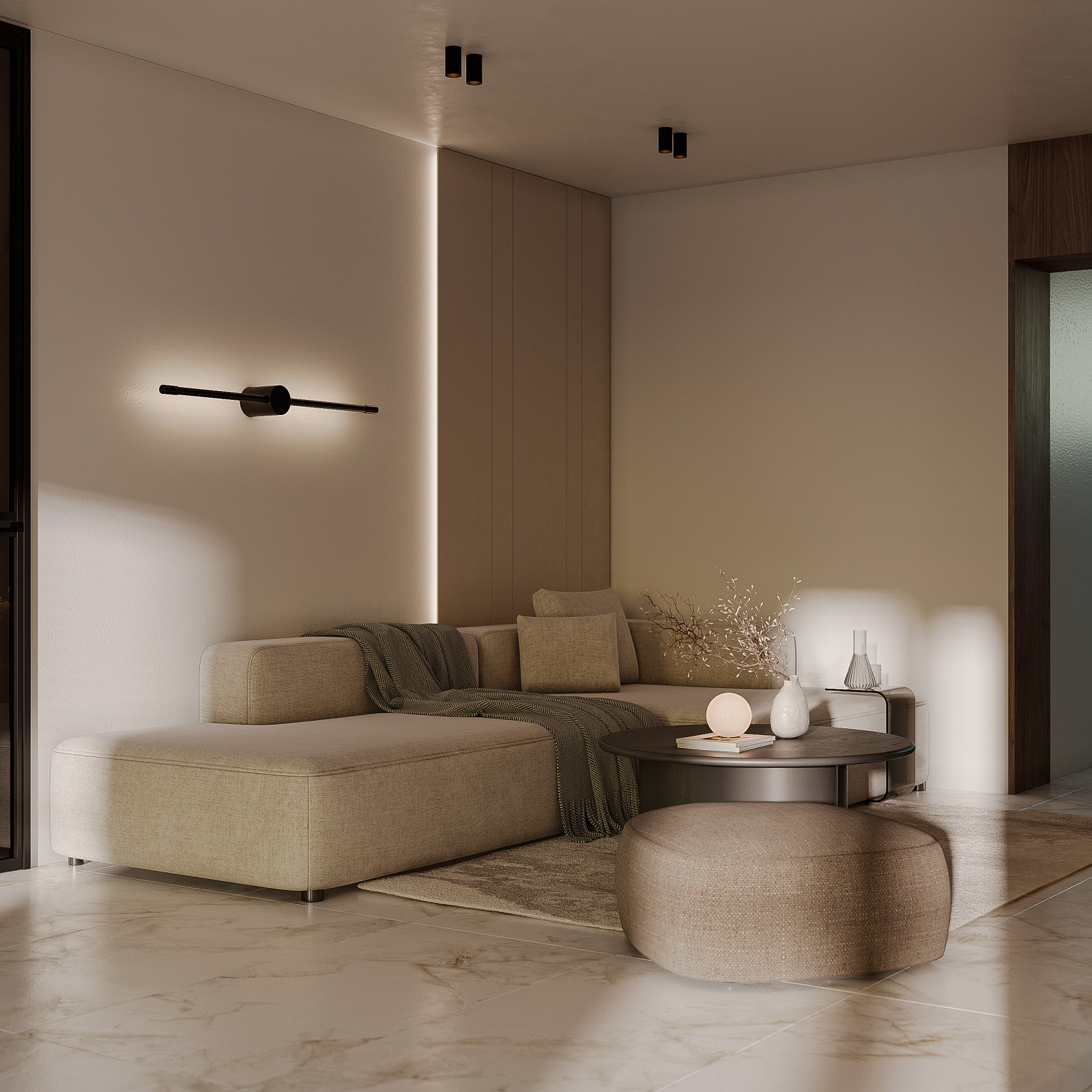 Living room design