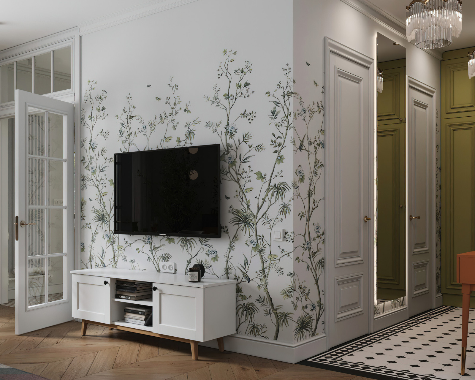 16. Lime 58м². Гостиная