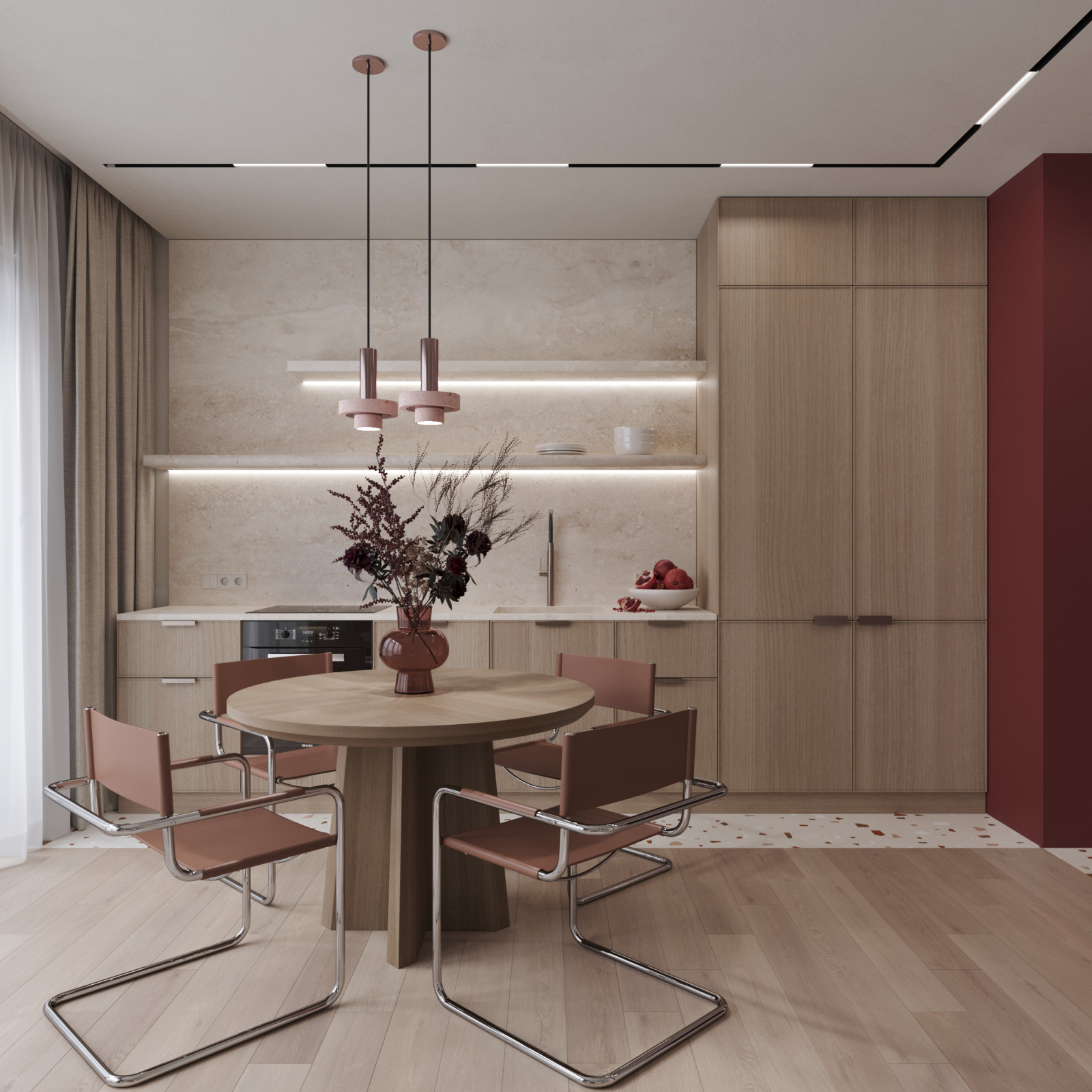 colorful apartment
